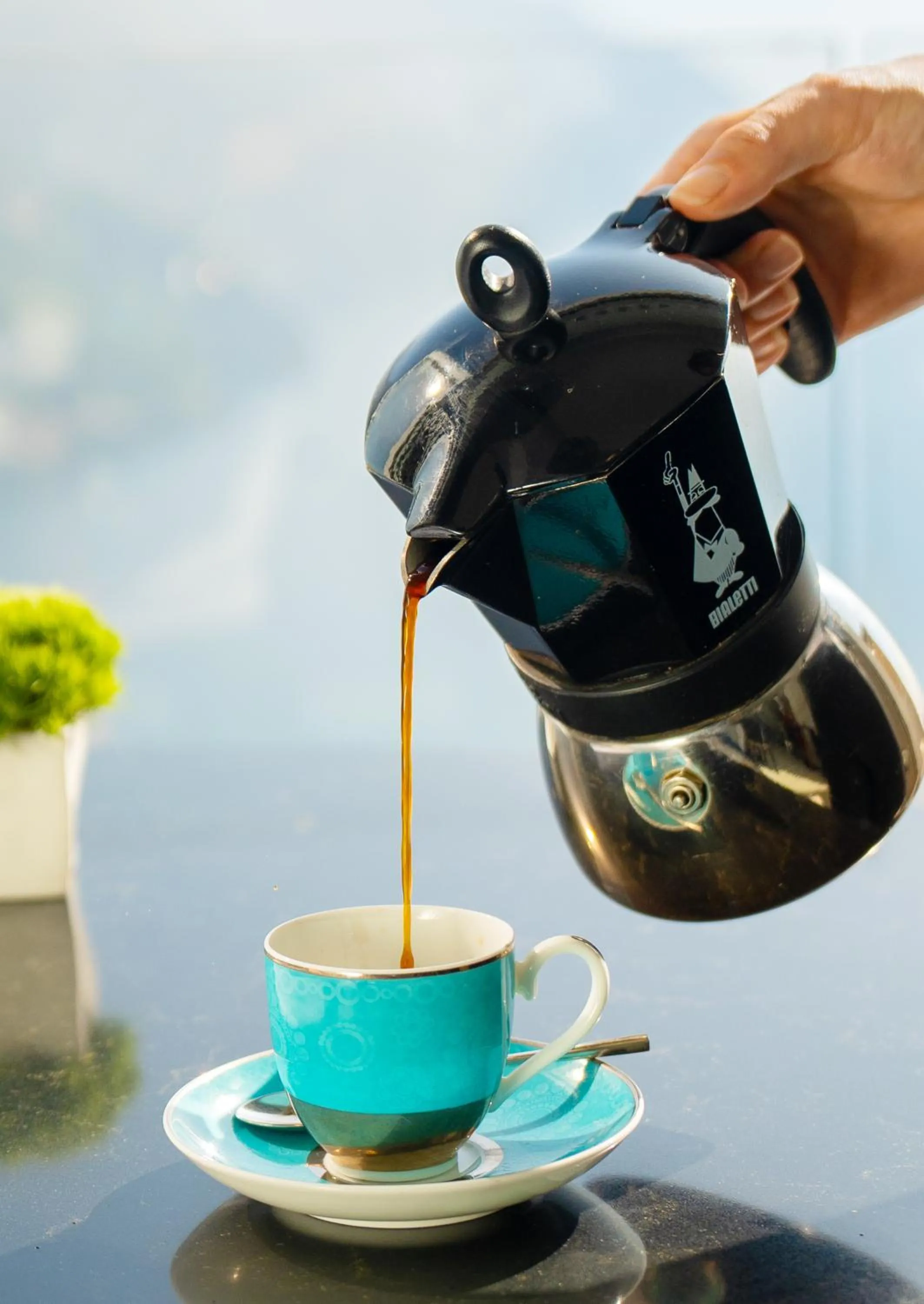 Breakfast in Hotel Villa Franca