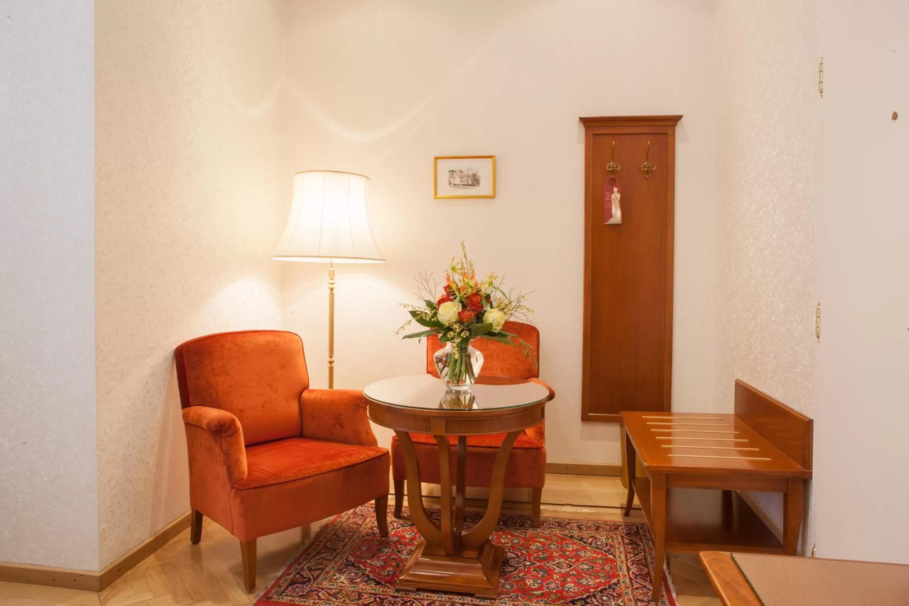 Seating area in Hotel Kaiserin Elisabeth