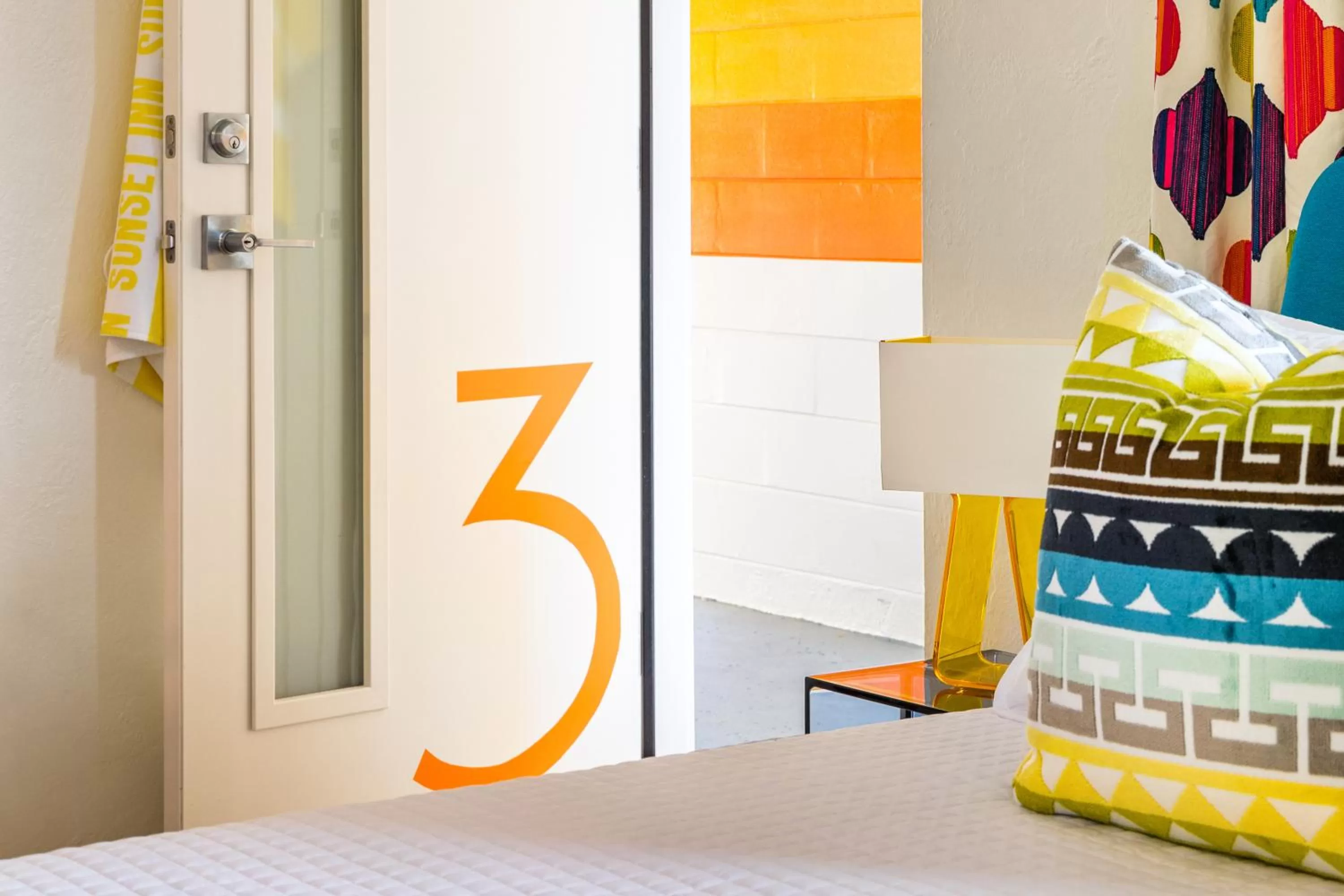 Decorative detail in Sunset Inn and Cottages