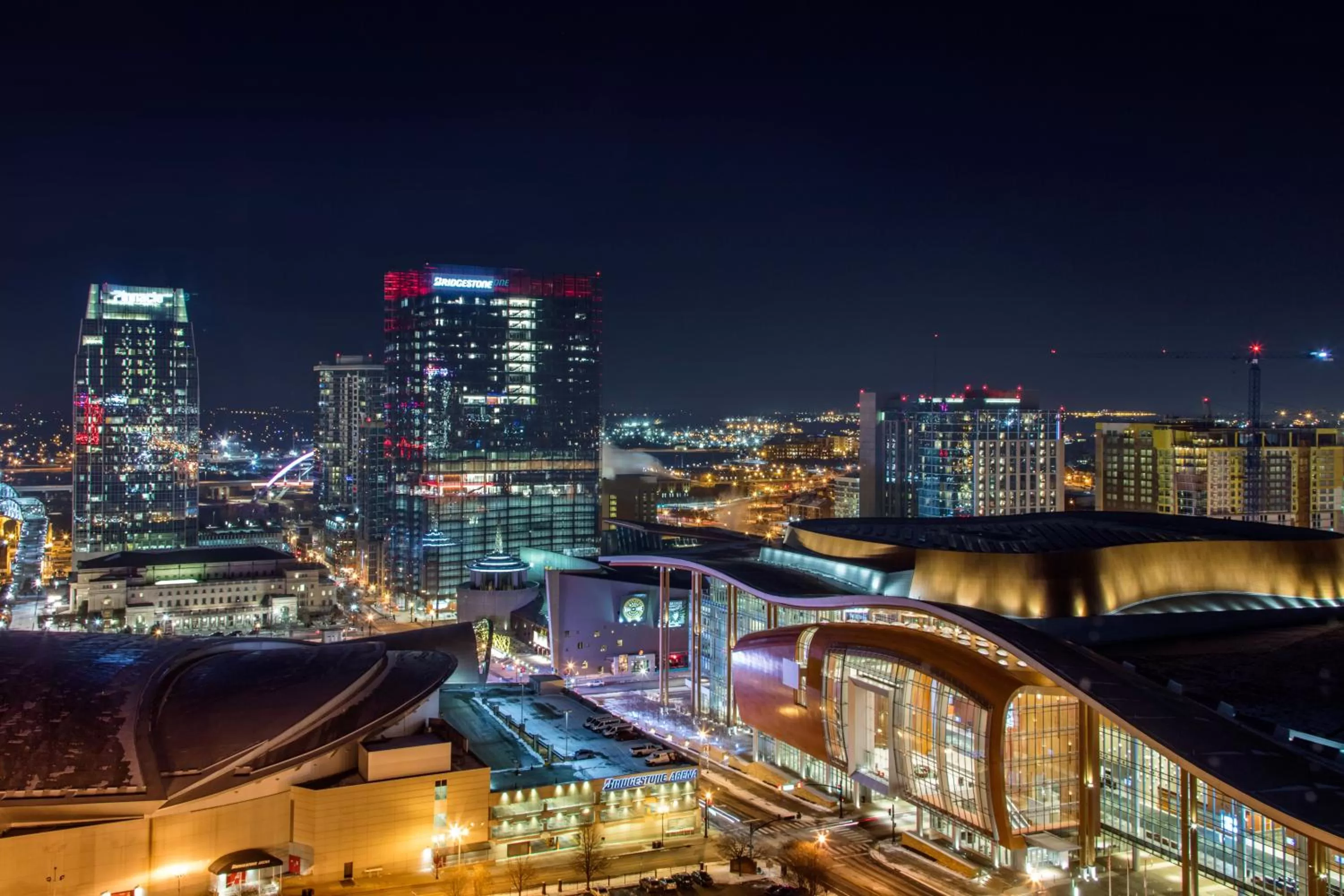 City view in Cambria Hotel Nashville Downtown