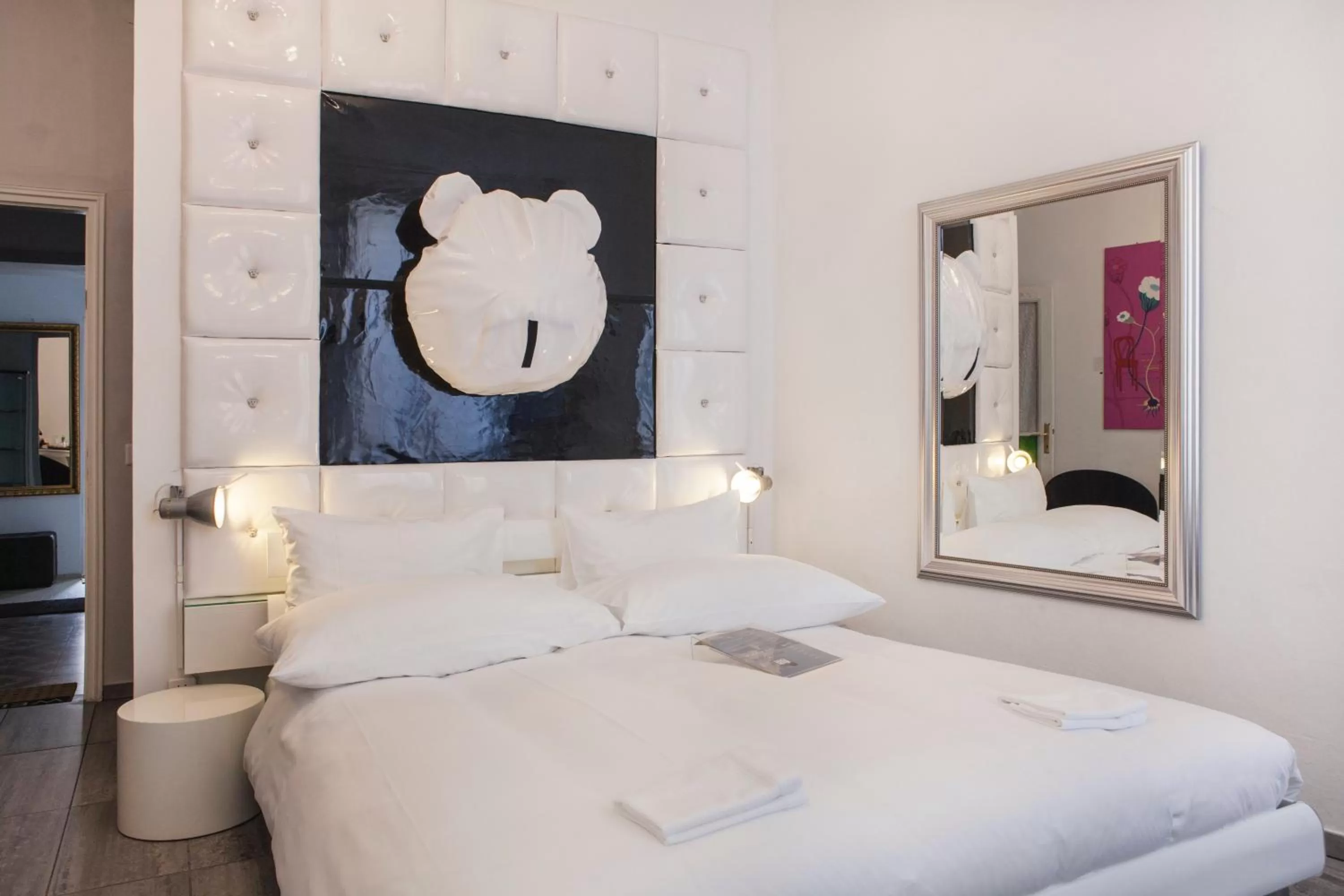 Bed in Caffè dell'Arte Boutique Rooms Locarno