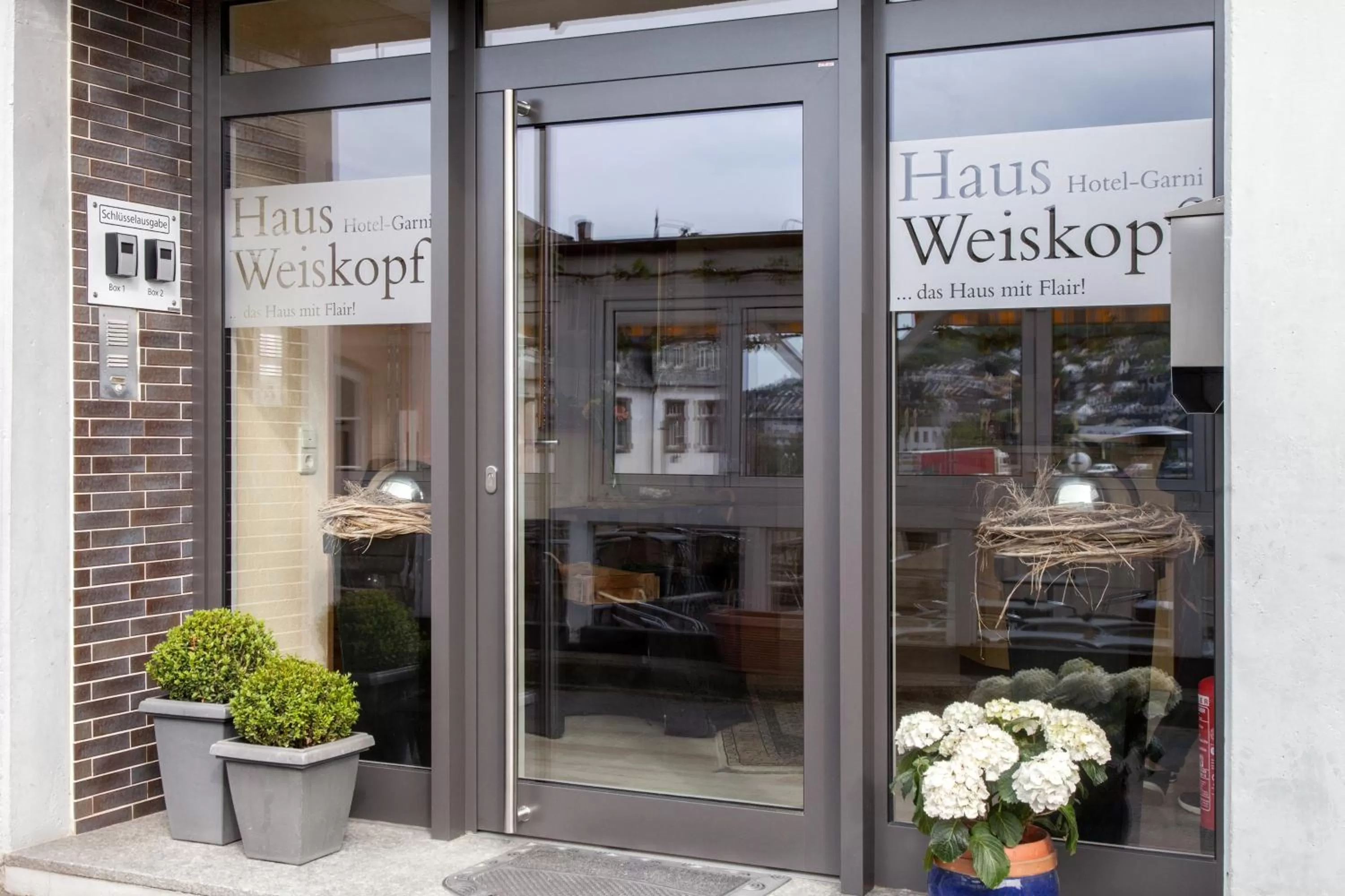 Facade/entrance in Moselhaus Weiskopf