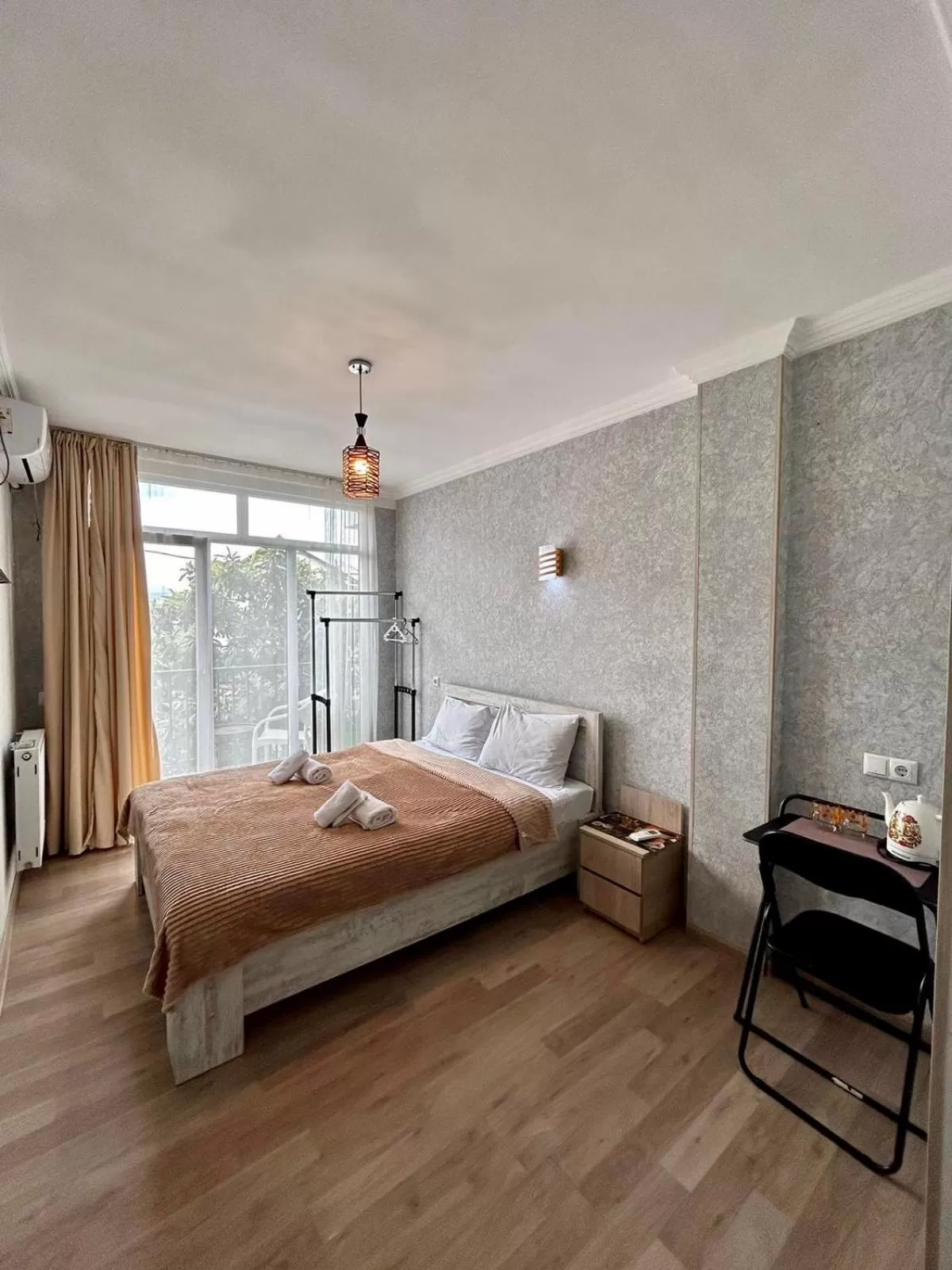 Bed in Hotel Marioni