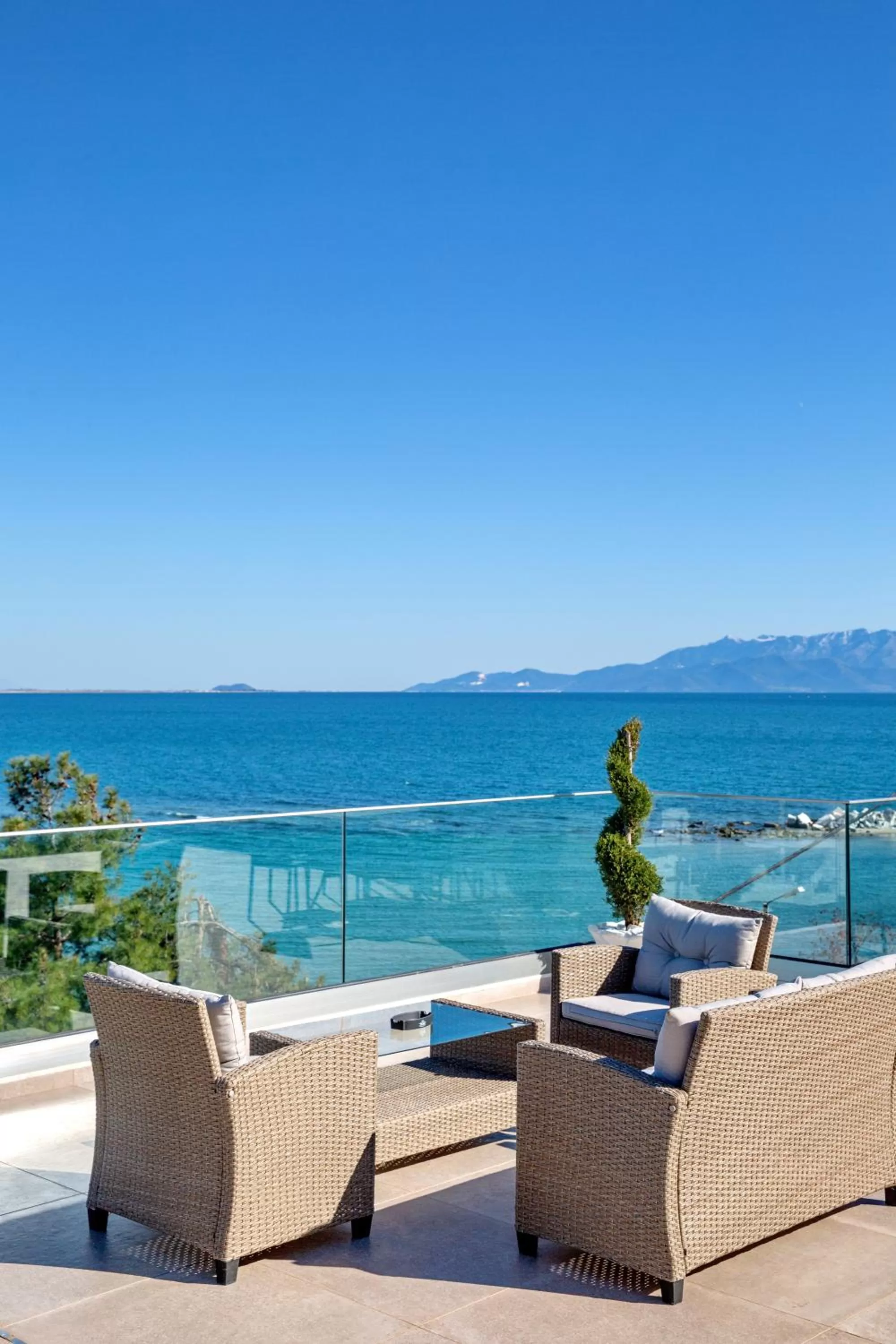 Patio in Kavala Resort & Spa