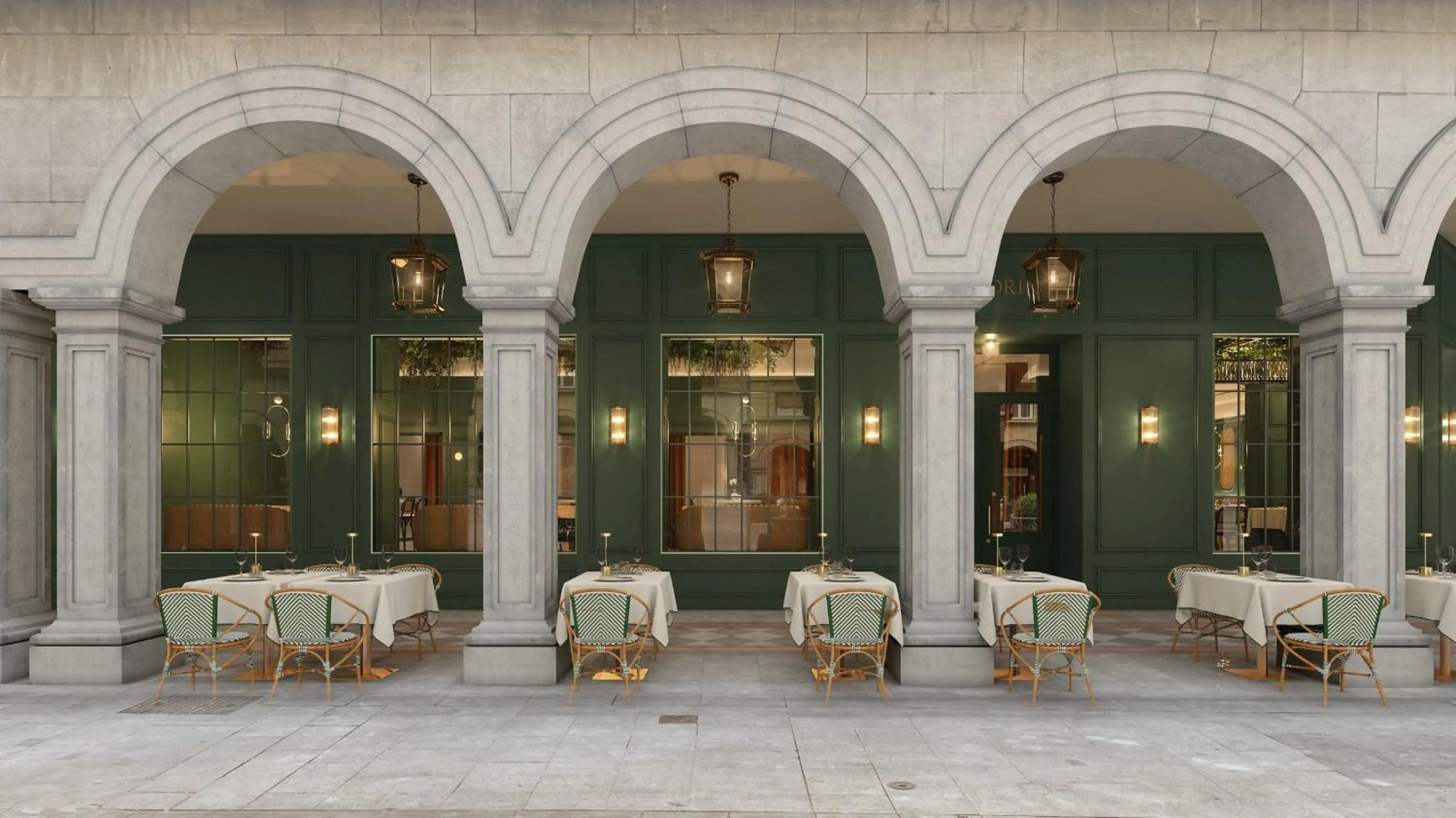 Restaurant/places to eat in Meliá Granada