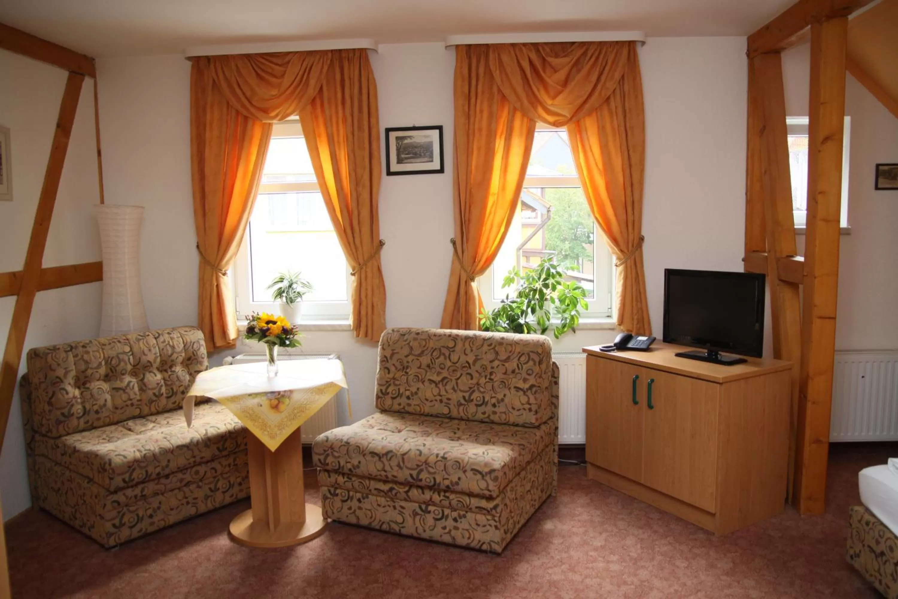 Living room in Haus Kehrwieder - Hotel am Kur-Café