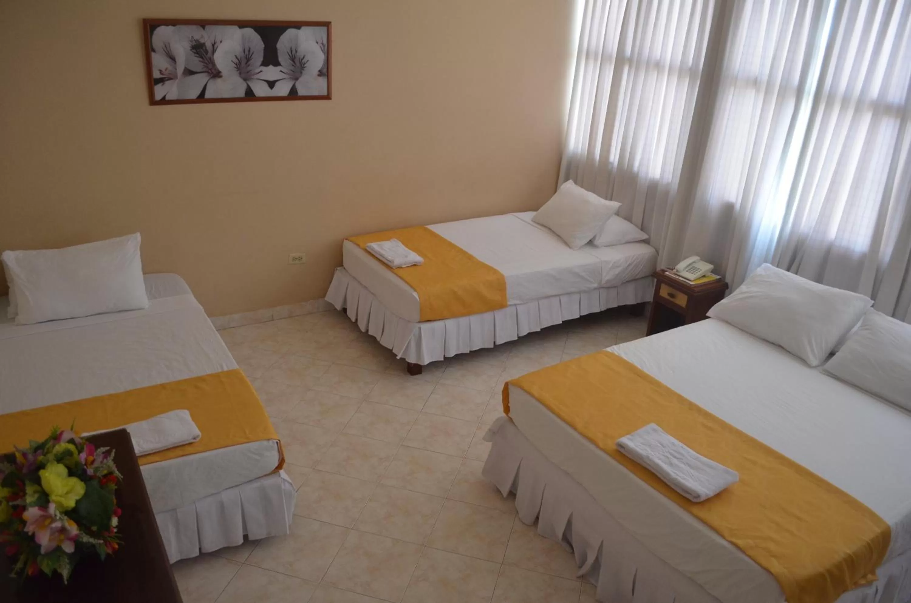 Bed in Hotel El Andino