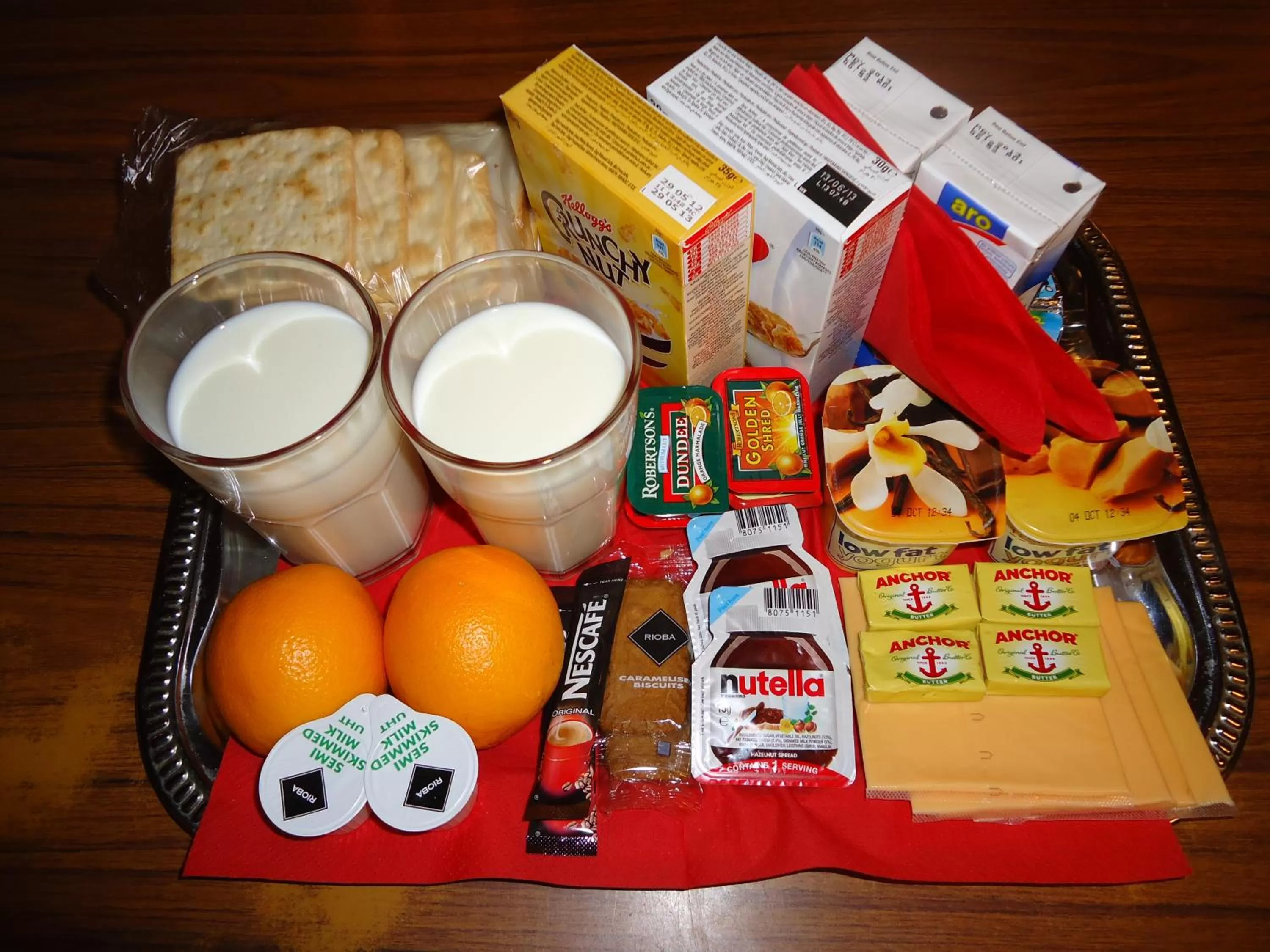 Food and drinks in Hour Glass Hotel