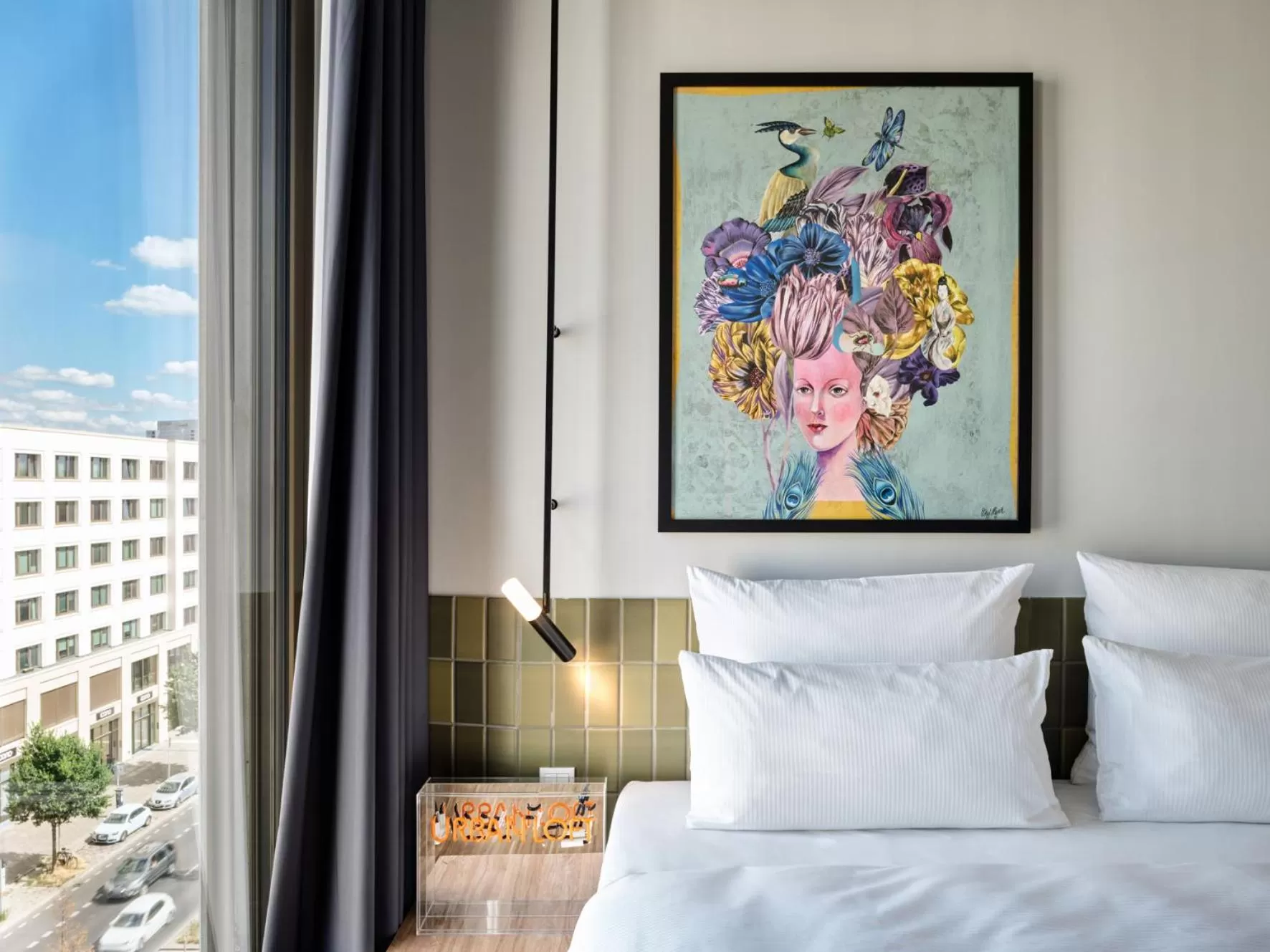 Bed in URBAN LOFT Berlin