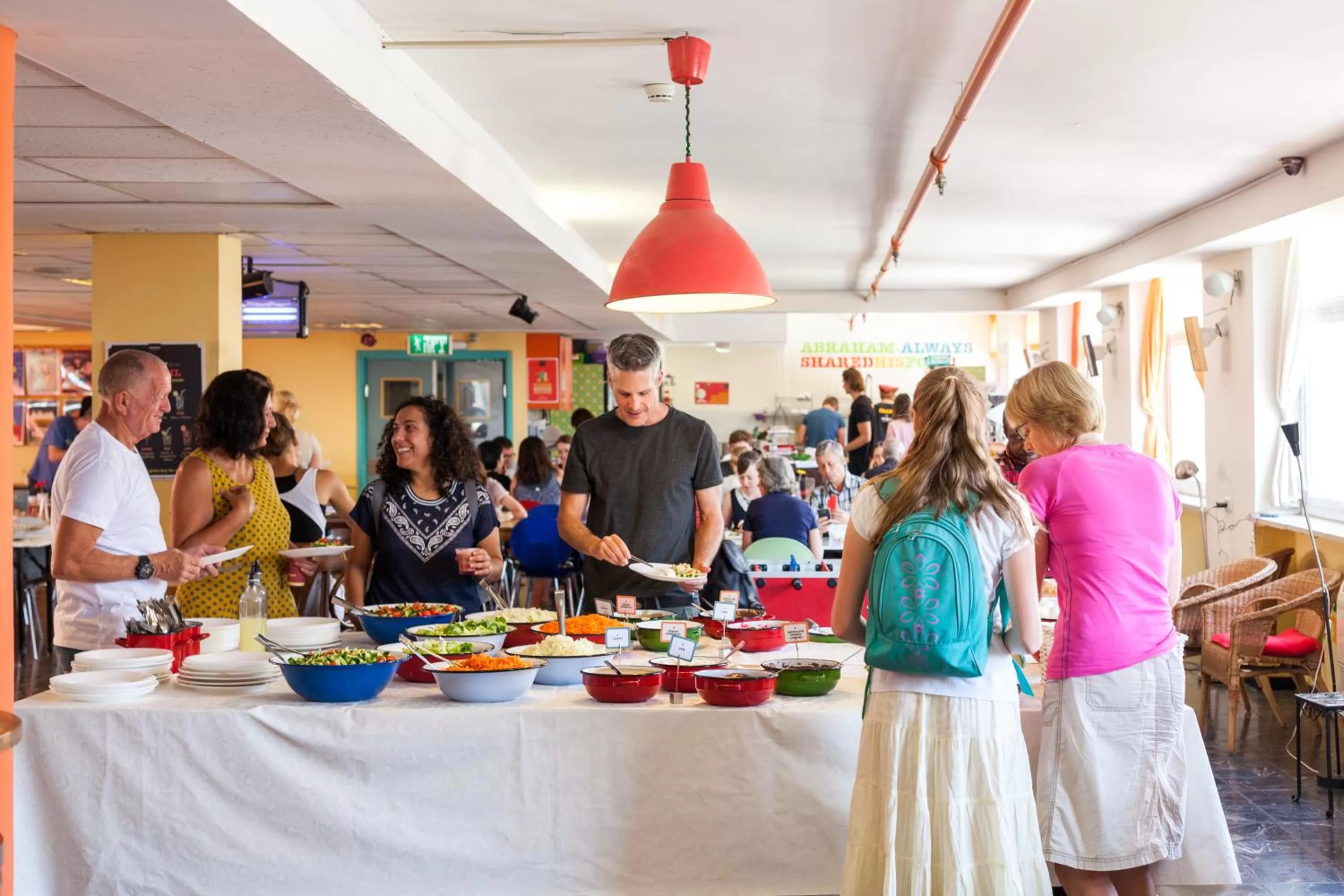 Continental breakfast in Abraham Jerusalem