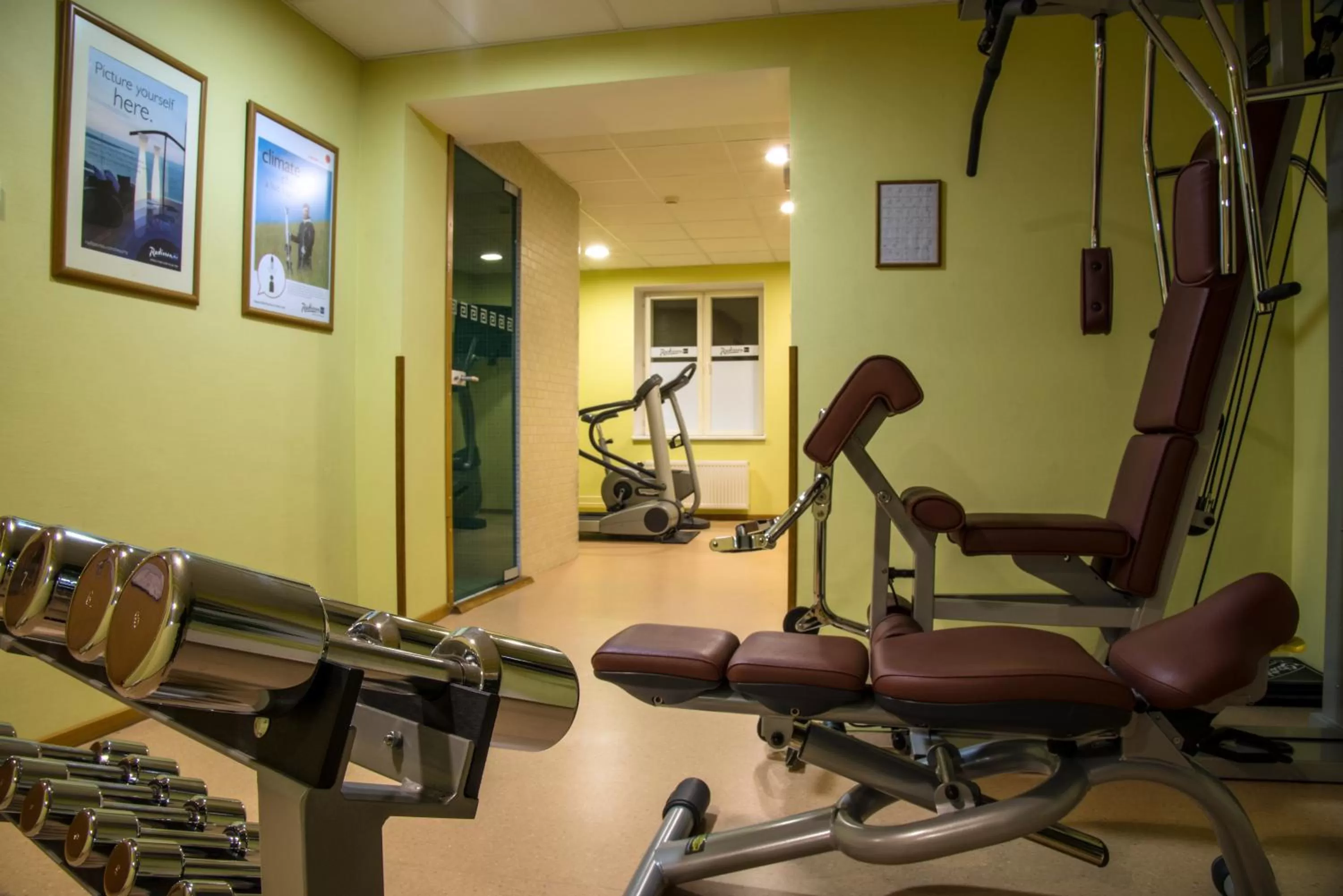 Fitness centre/facilities in MERCURE KLAIPEDA CITY HOTEL, Meetings, Events, Restaurant & Bar - Accor Group, Pet Stay FREE