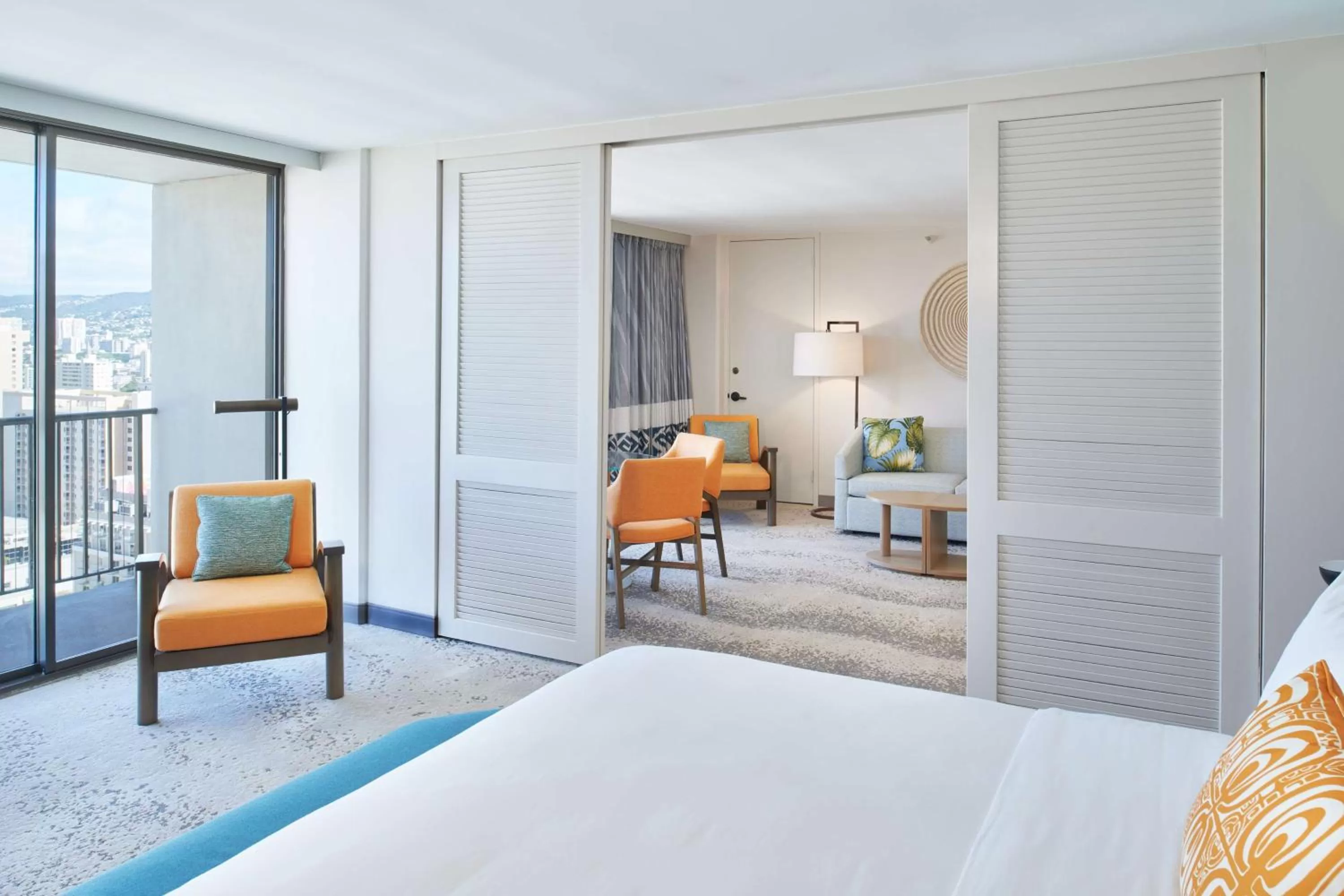 Photo of the whole room, Bed in OUTRIGGER Waikiki Beachcomber Hotel