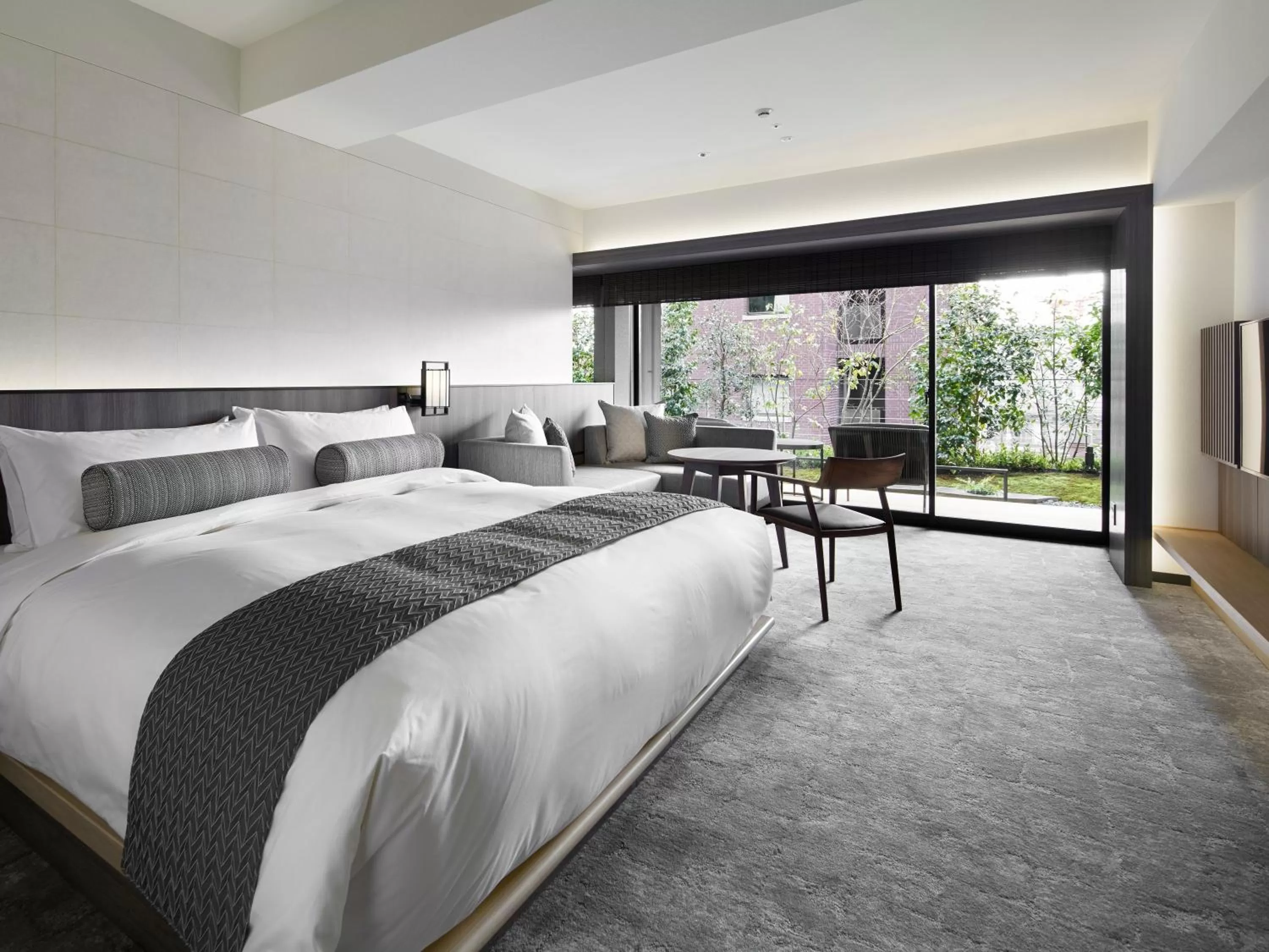 Photo of the whole room, Bed in The Thousand Kyoto