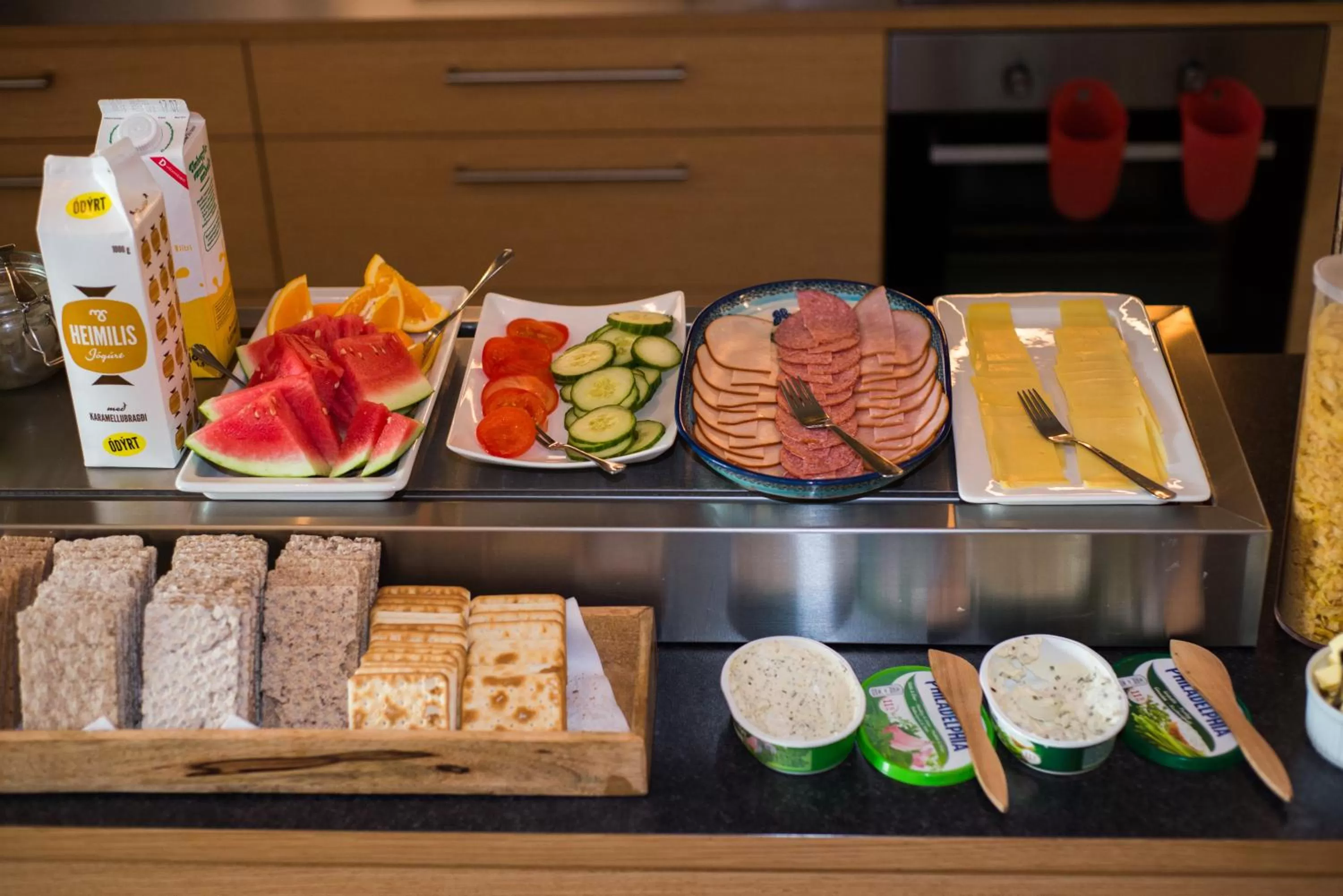 Continental breakfast in Hotel Jazz - By Keflavik Airport - Reykjavik - Iceland