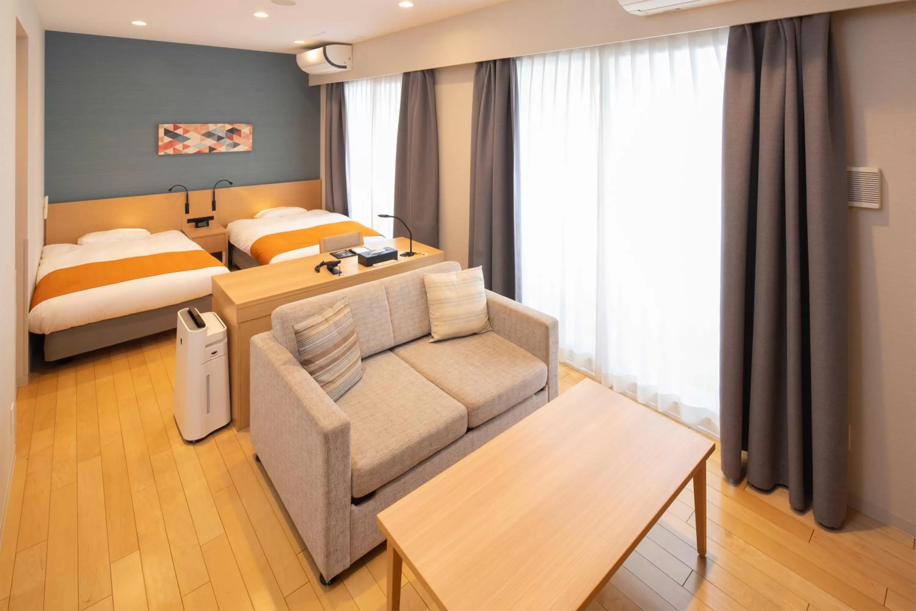 Residential Twin Room South (2 Adults) - Non-Smoking in La'gent Stay Sapporo Odori Hokkaido