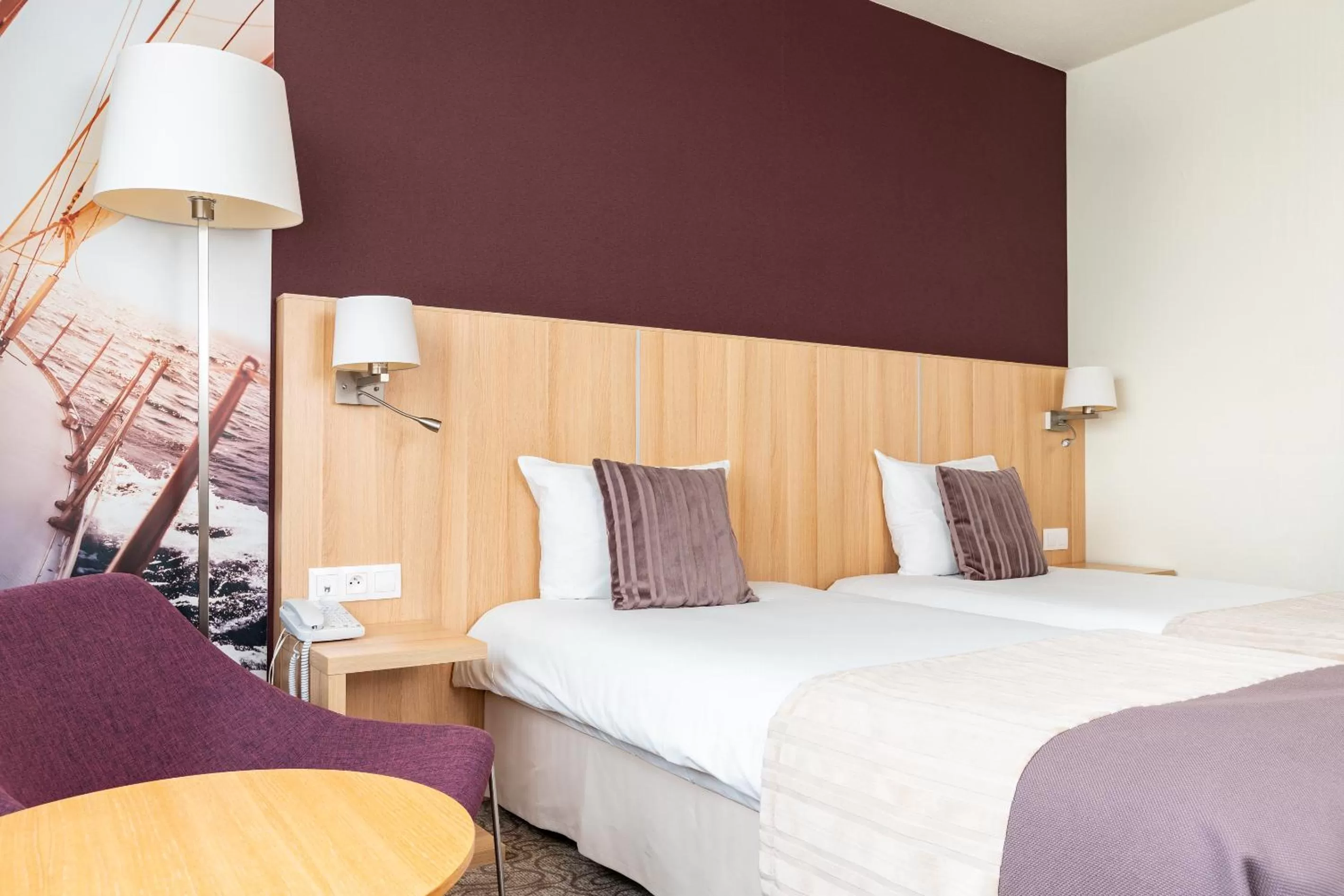 Bed in Mercure Gdynia Centrum