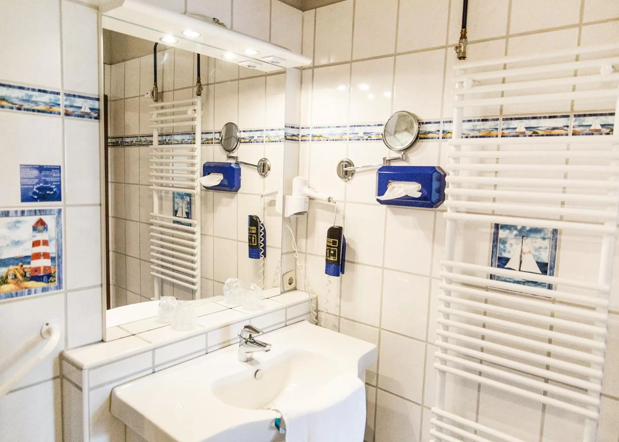 Bathroom in Hotel Tum Stüürmann