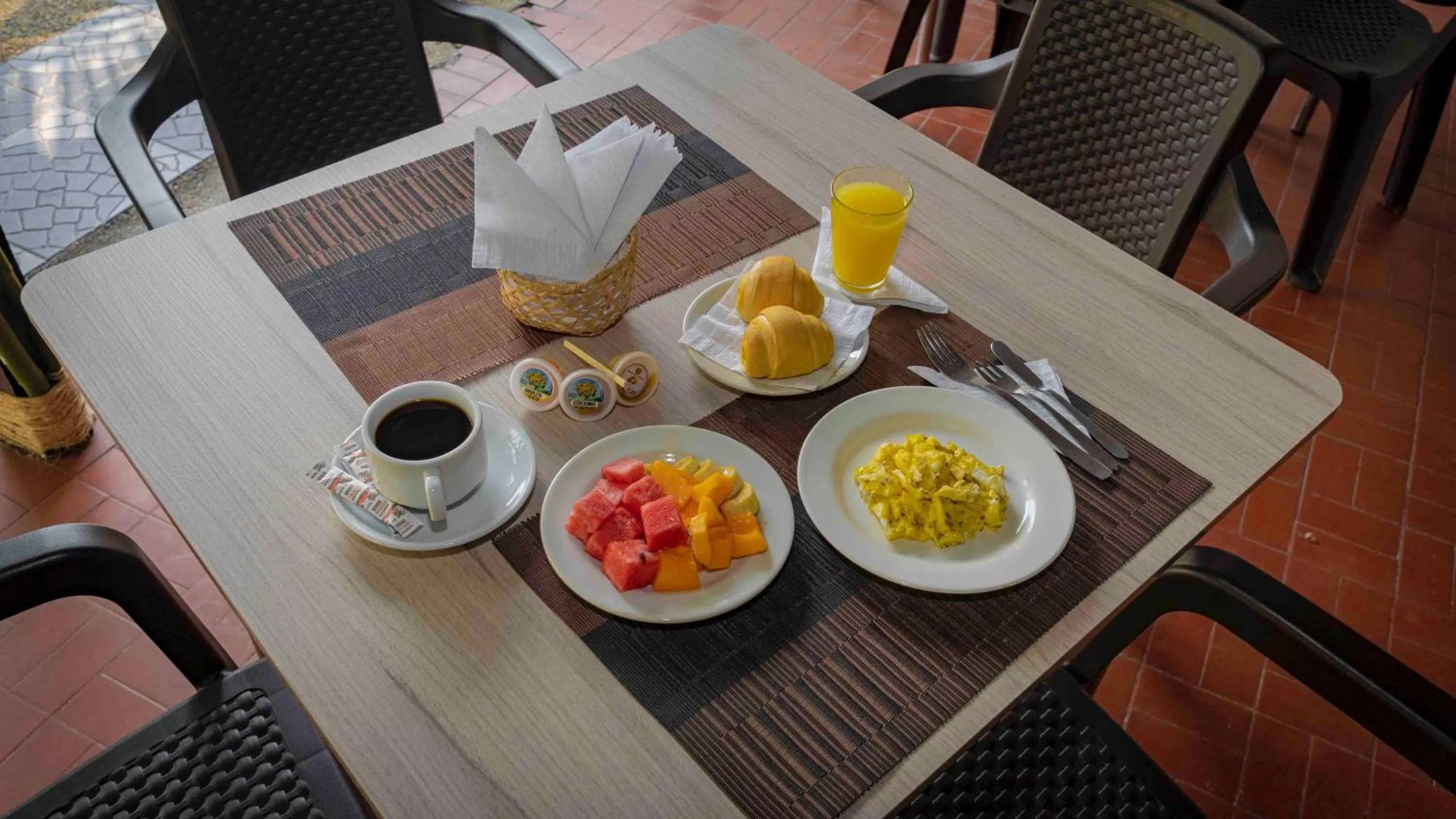 Breakfast in Zuruma Hotel
