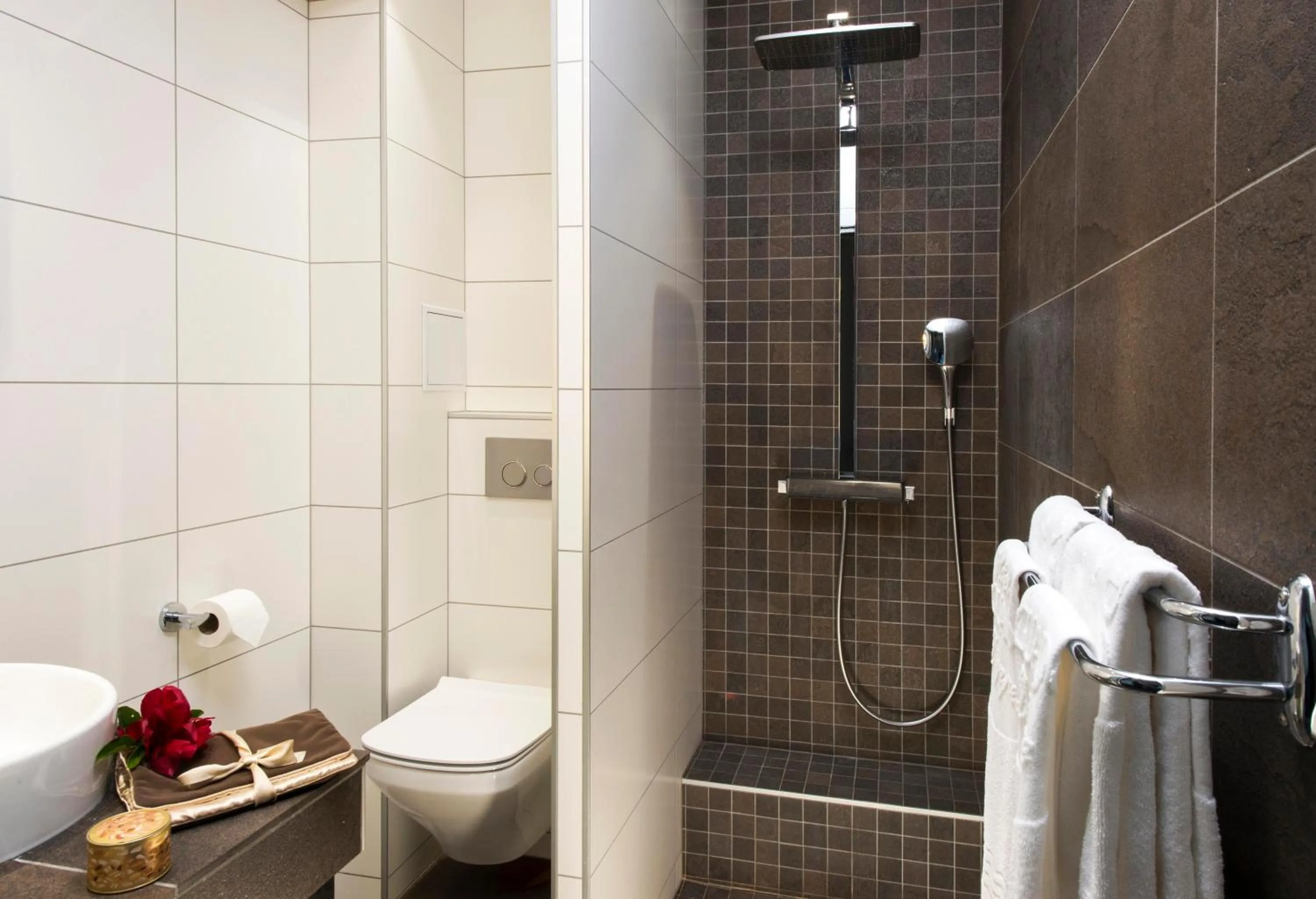 Bathroom in Hotel Aguado