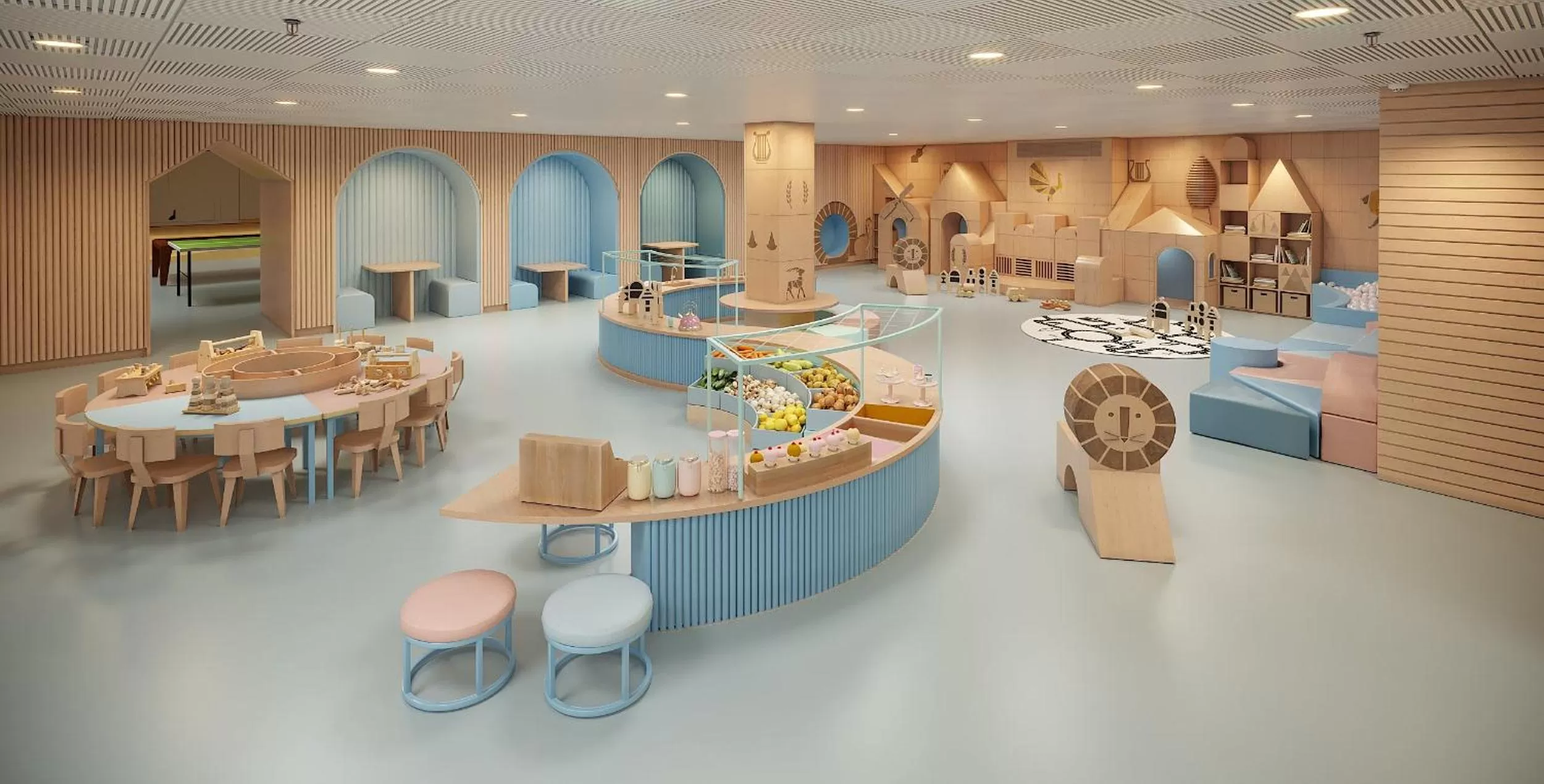 Children play ground in The David Citadel Jerusalem