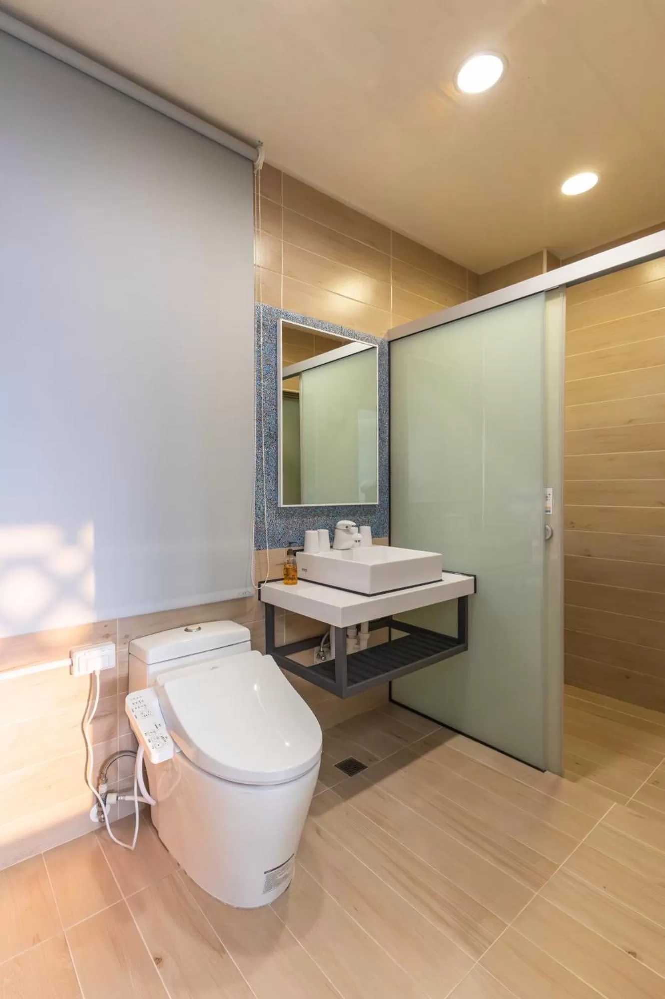 Shower in Beachcastle & Sea View Villa