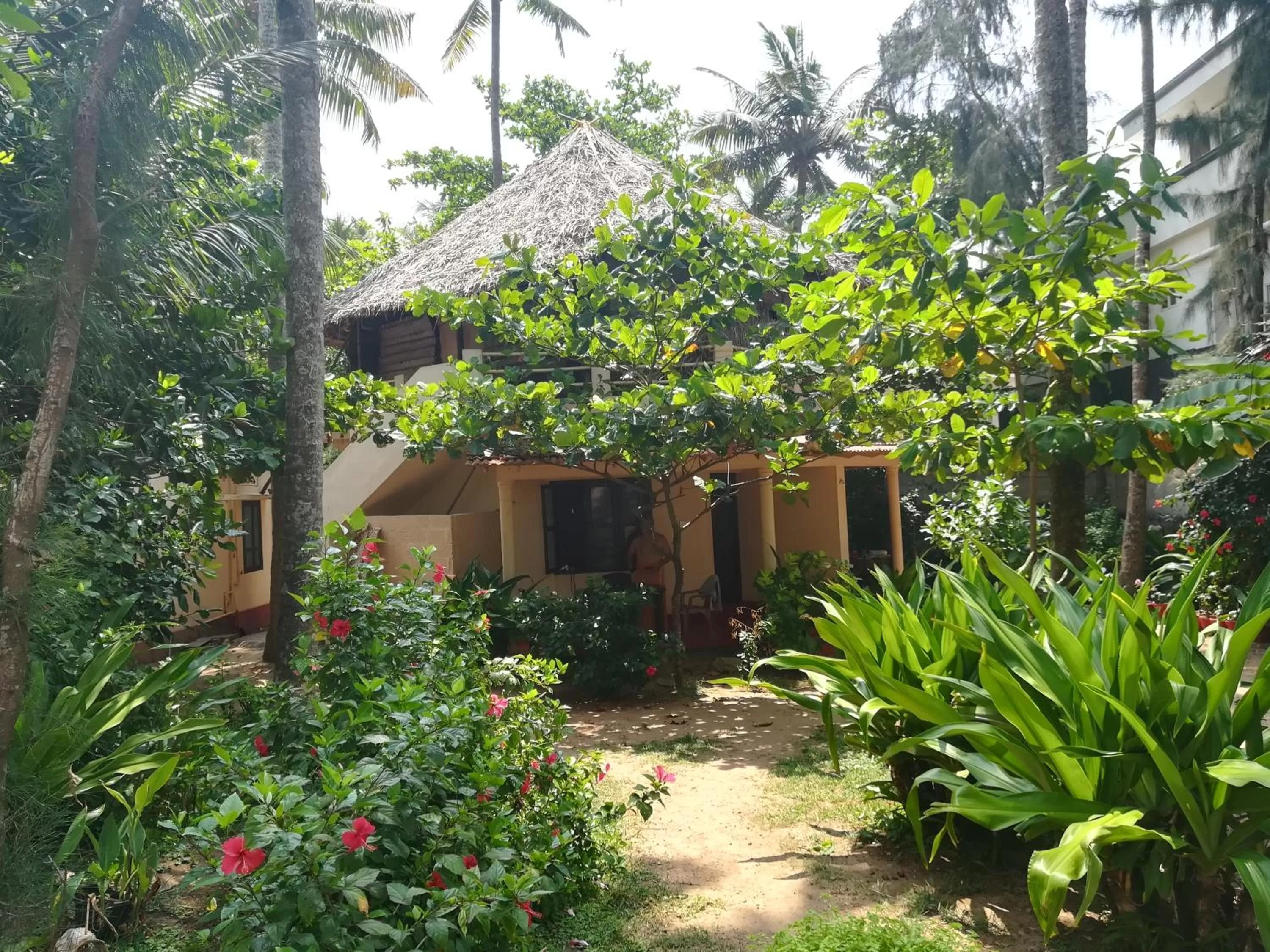 Facade/entrance, Property Building in Sukriti beach Resort