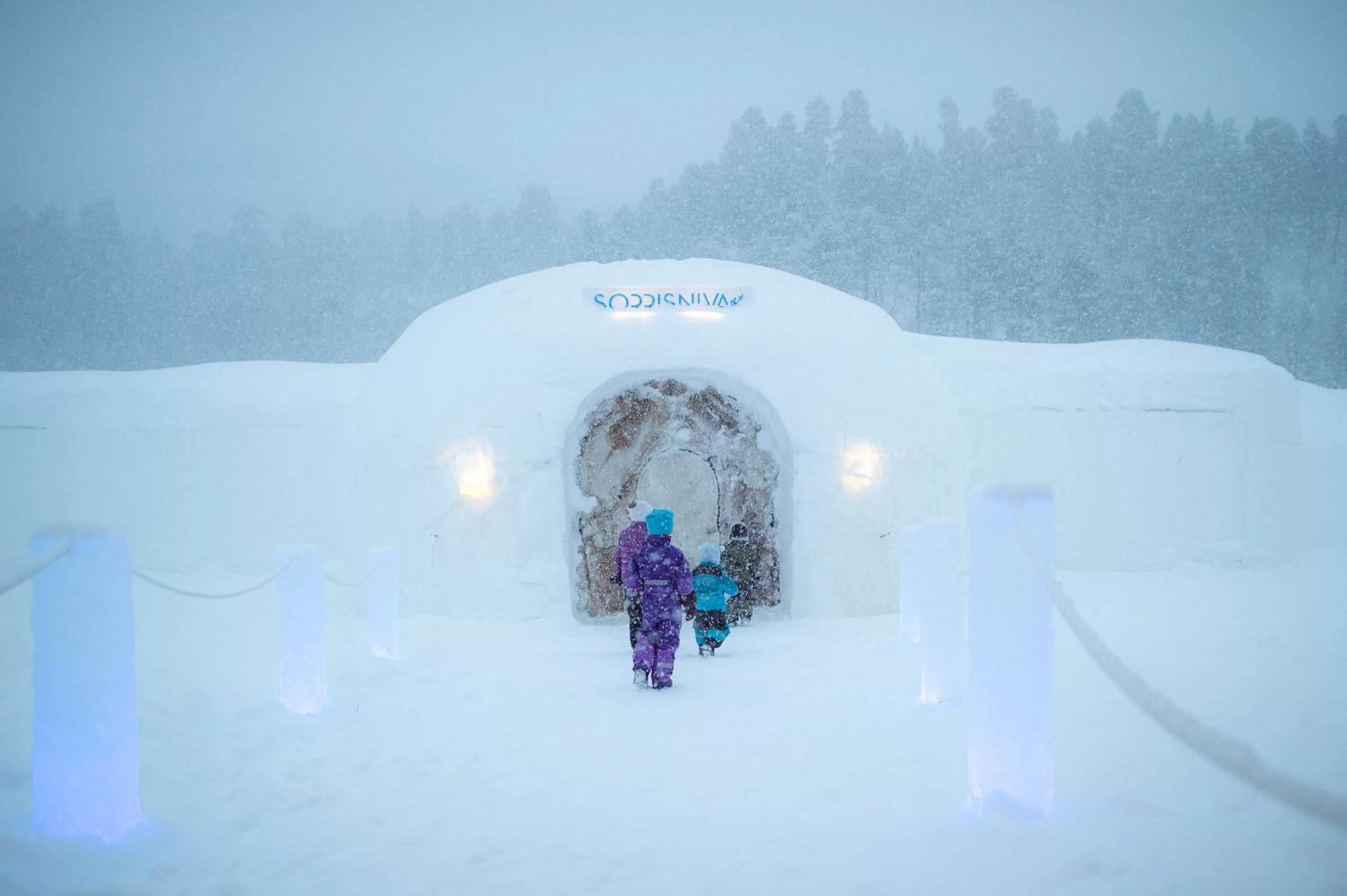 Facade/entrance in Sorrisniva Igloo Hotel