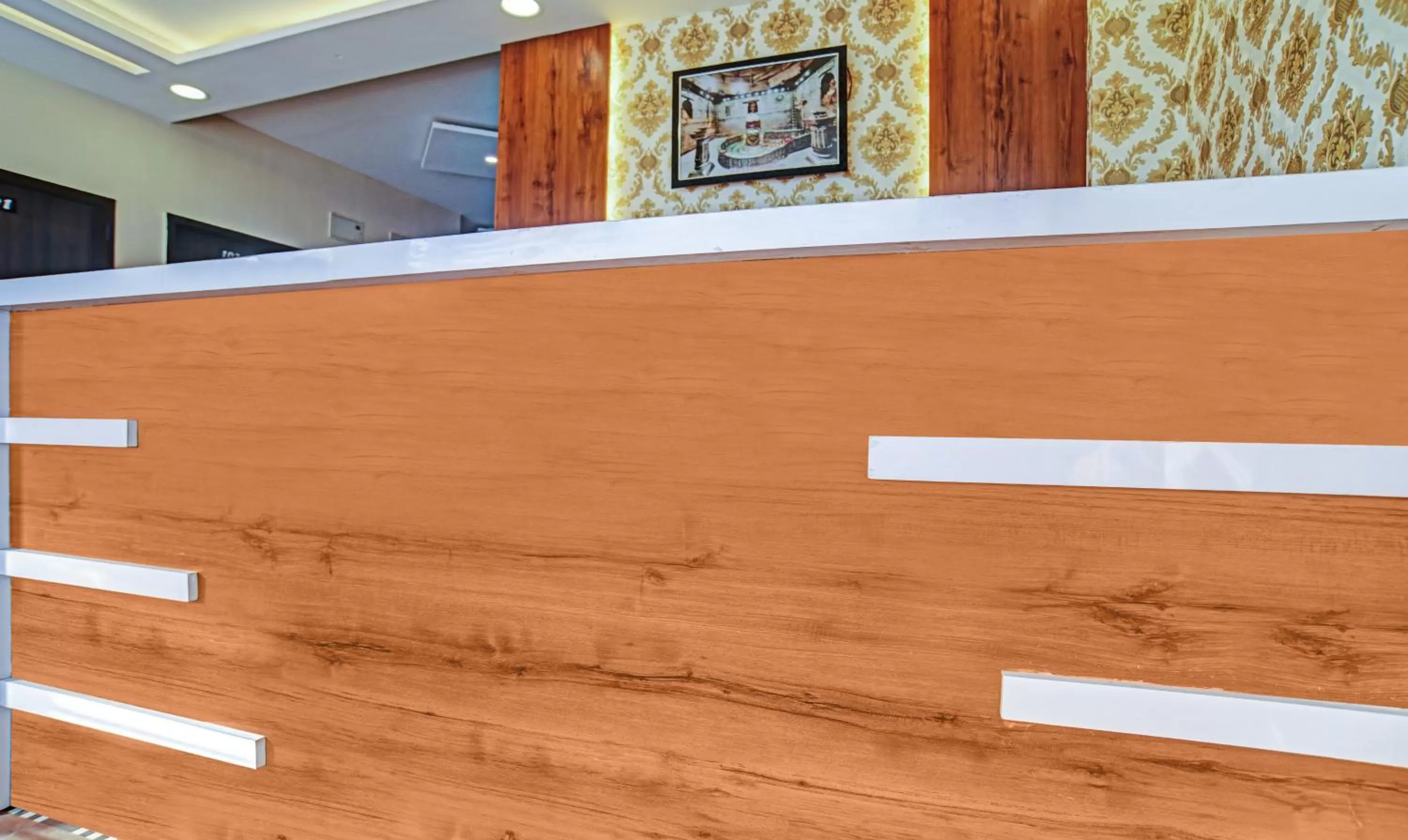 Lobby or reception in Hotel Anand Shree Near Airport,Indore