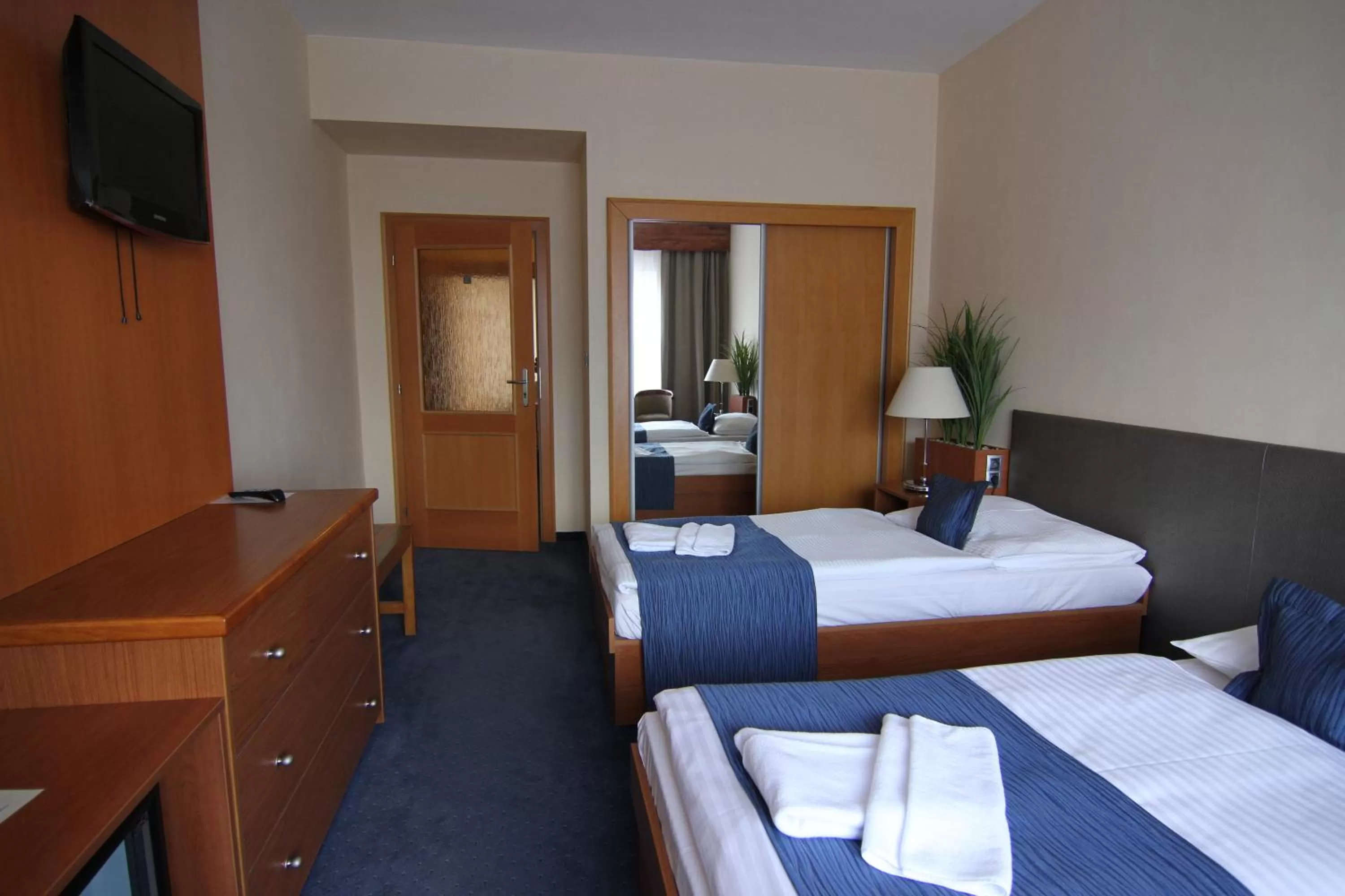 Photo of the whole room, Bed in Hotel Theresia