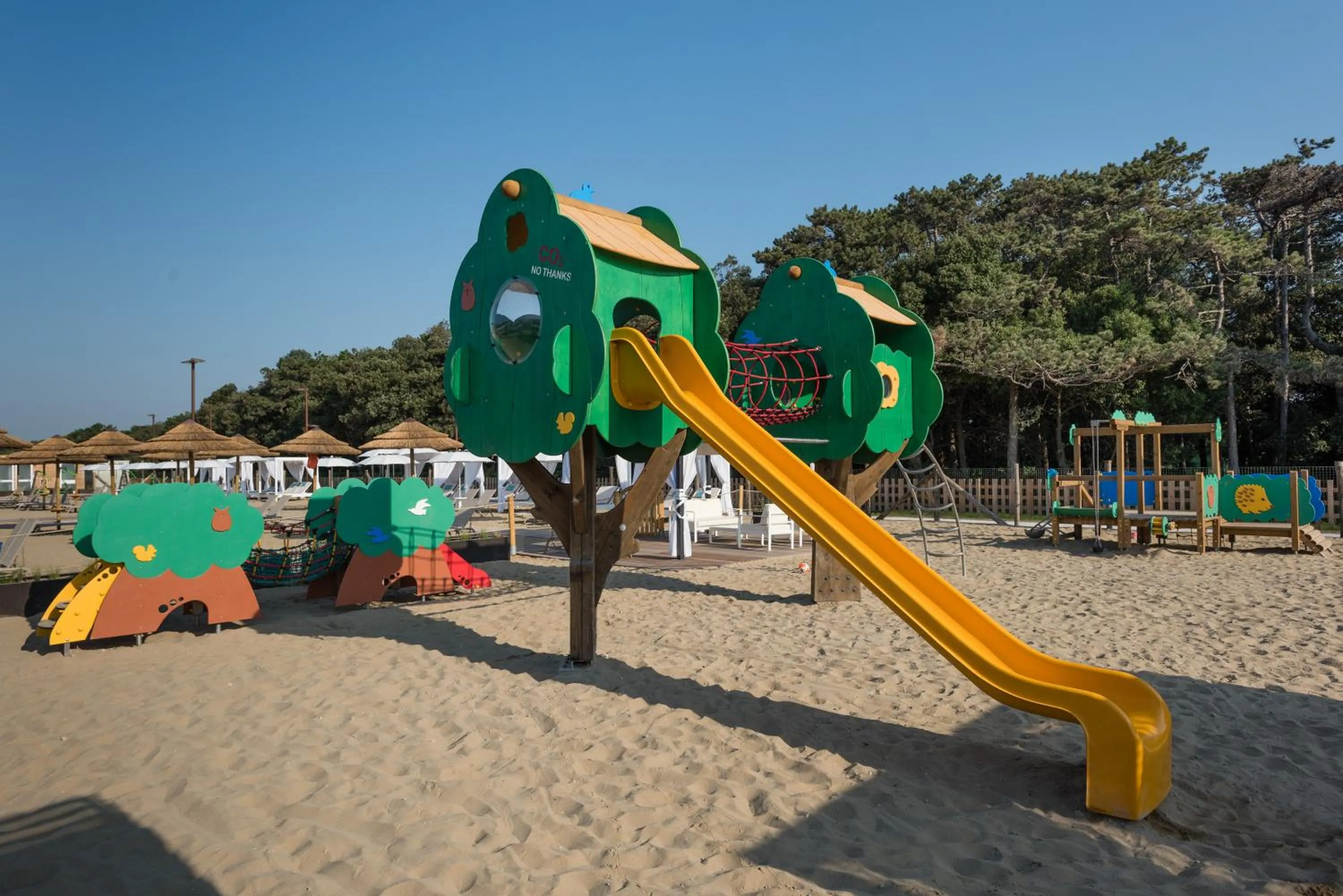 Children play ground in Lino delle Fate Eco Resort