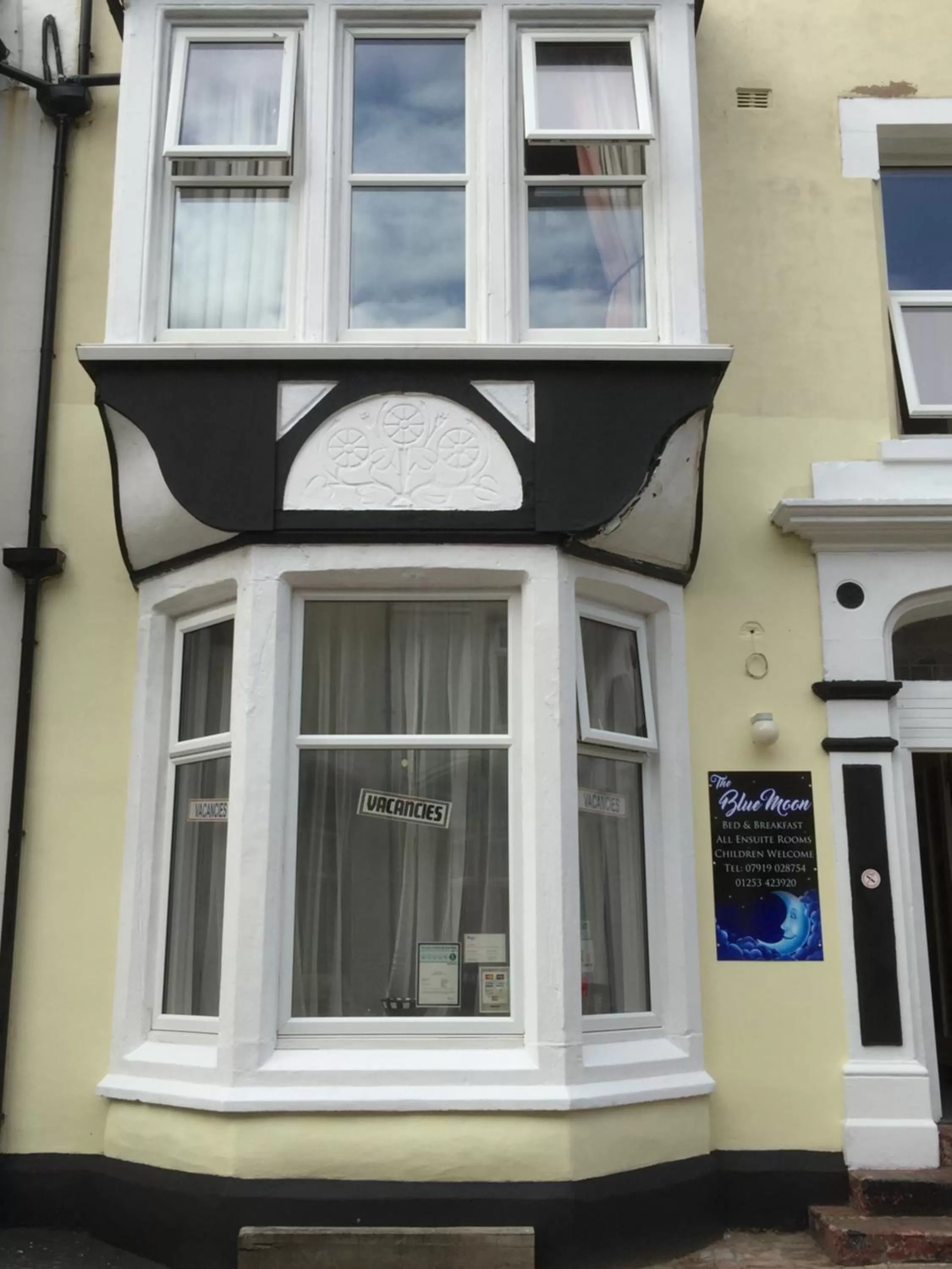 Facade/entrance in The Blue Moon