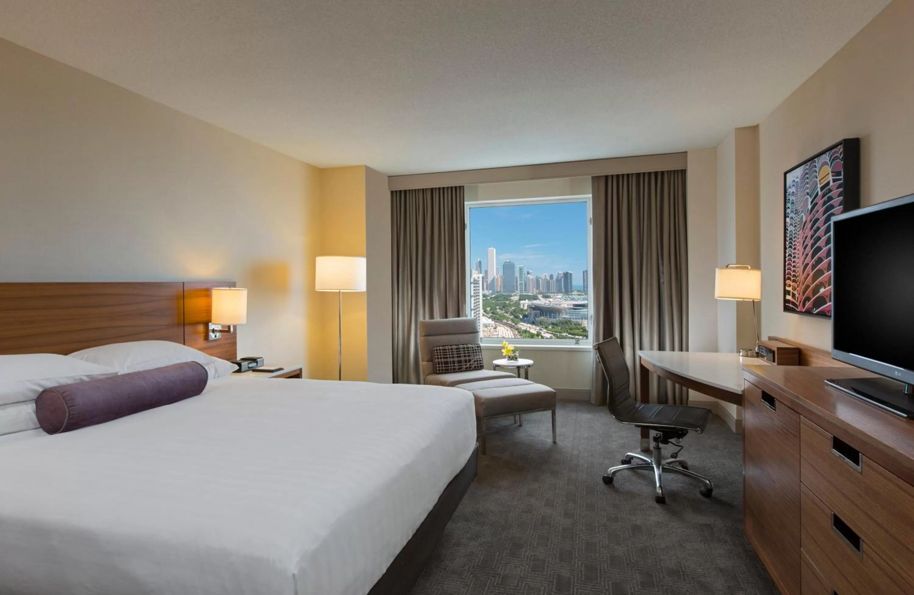 King Room with City View in Hyatt Regency McCormick Place Chicago