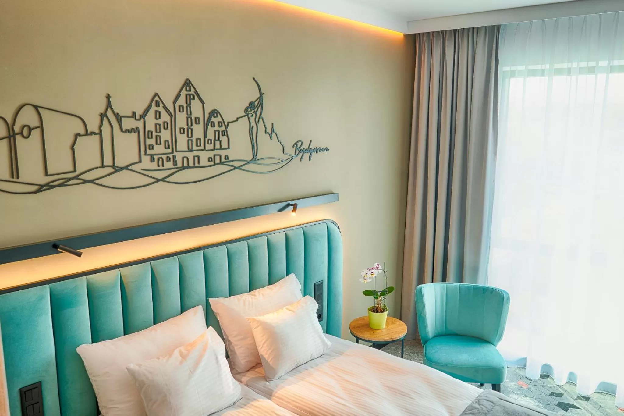 Bed in Focus Hotel Premium Bydgoszcz