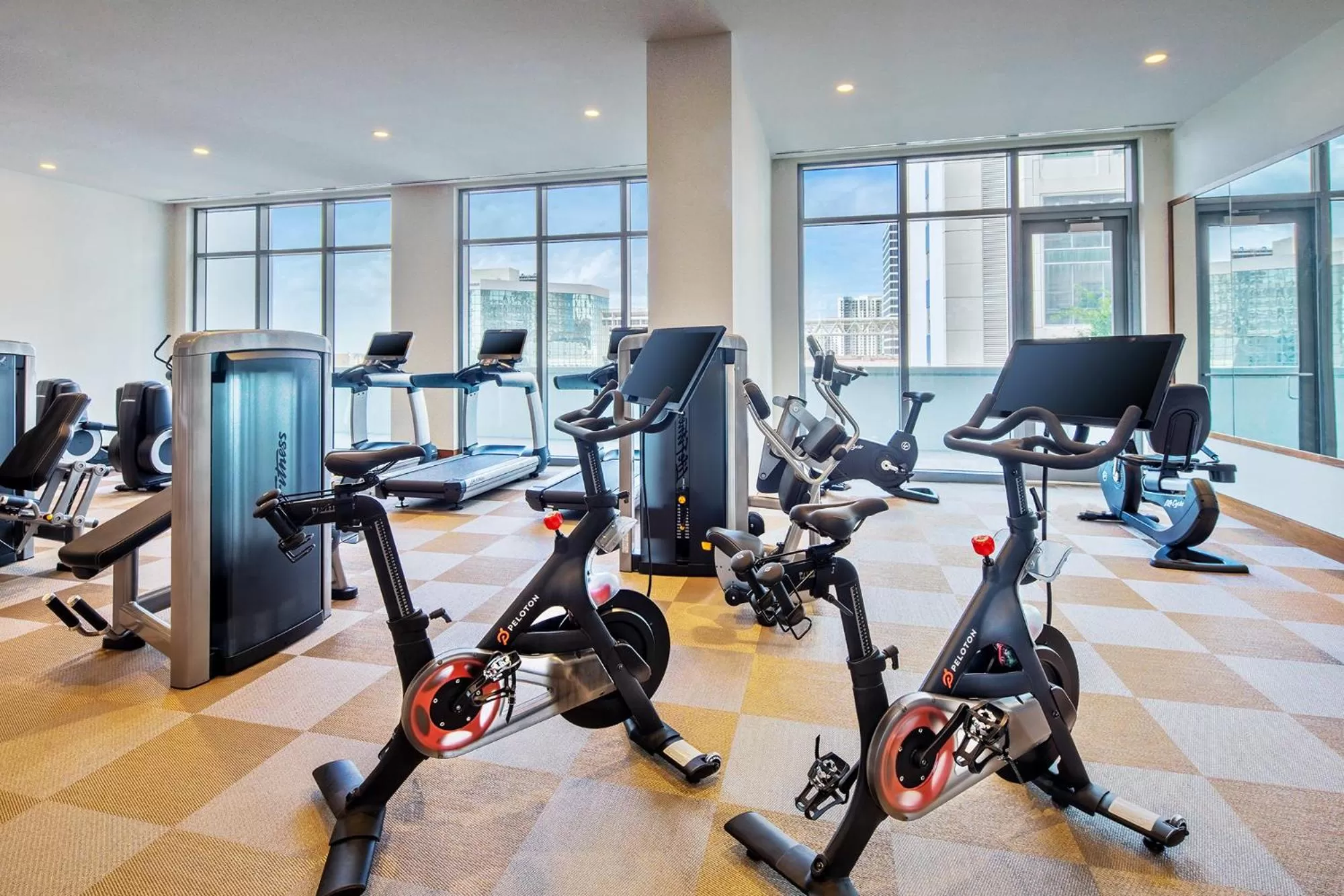 Fitness centre/facilities in Hyatt Centric Las Olas Fort Lauderdale