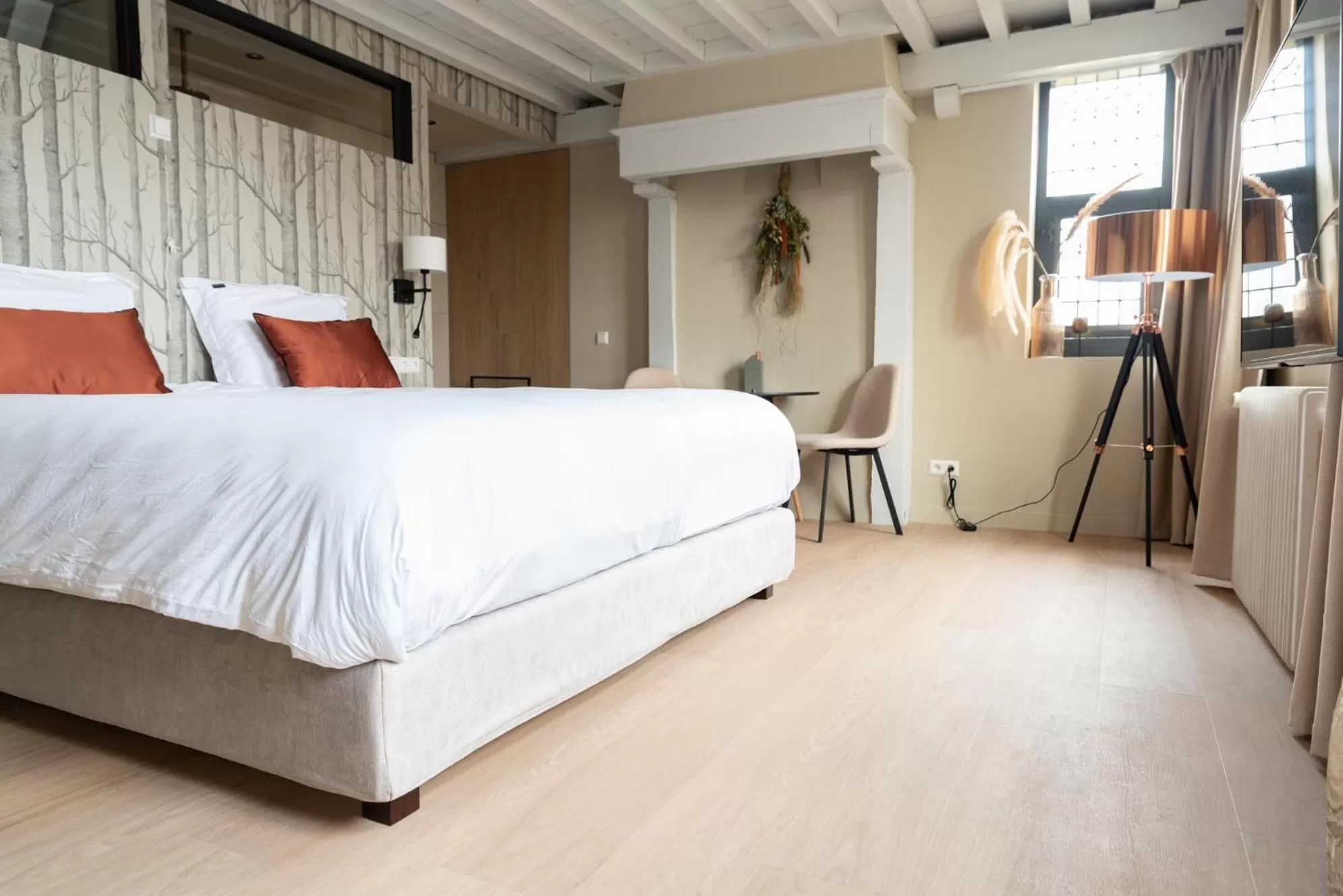 Bed in Het Heerenlogement Beusichem