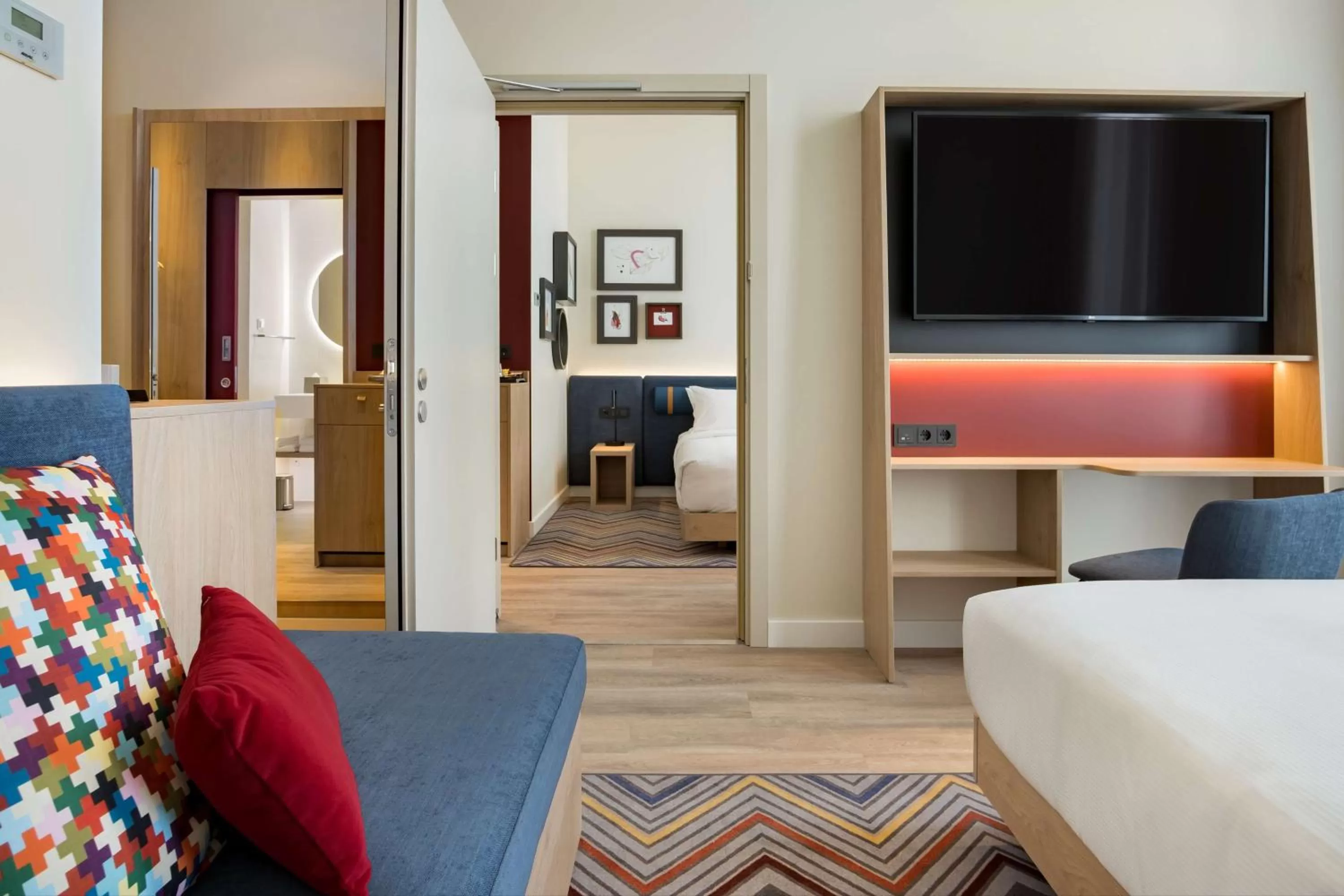 Bed in Hampton by Hilton Riga Airport