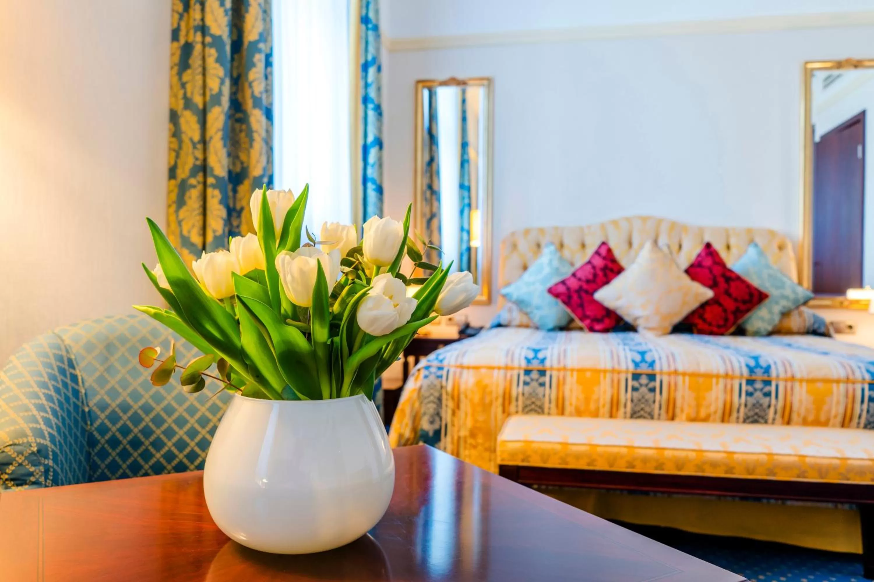 Bedroom, Bed in Hotel Polonia Palace