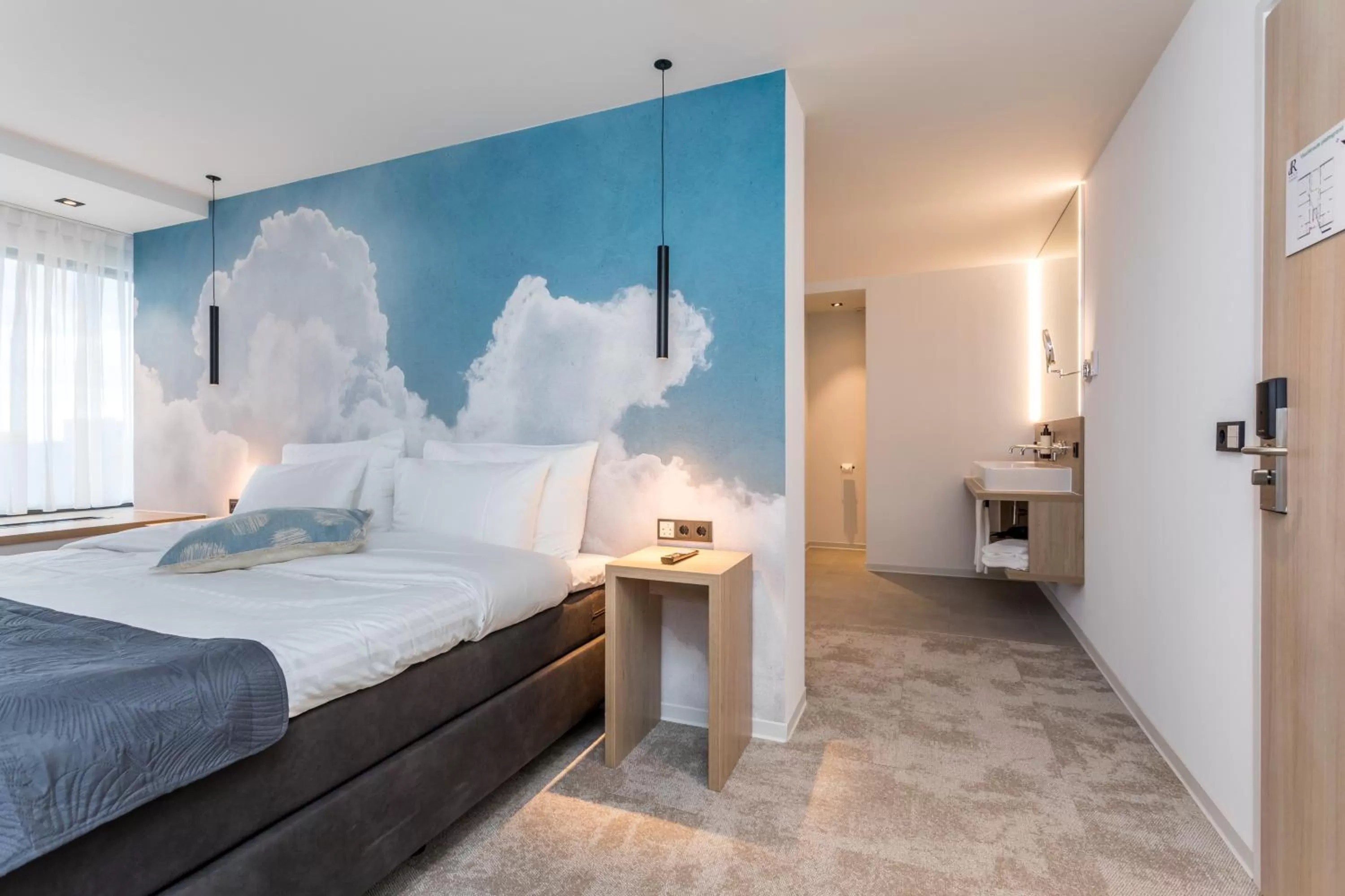 Bed in Hotel de Rousch - 4 sterren Superieur