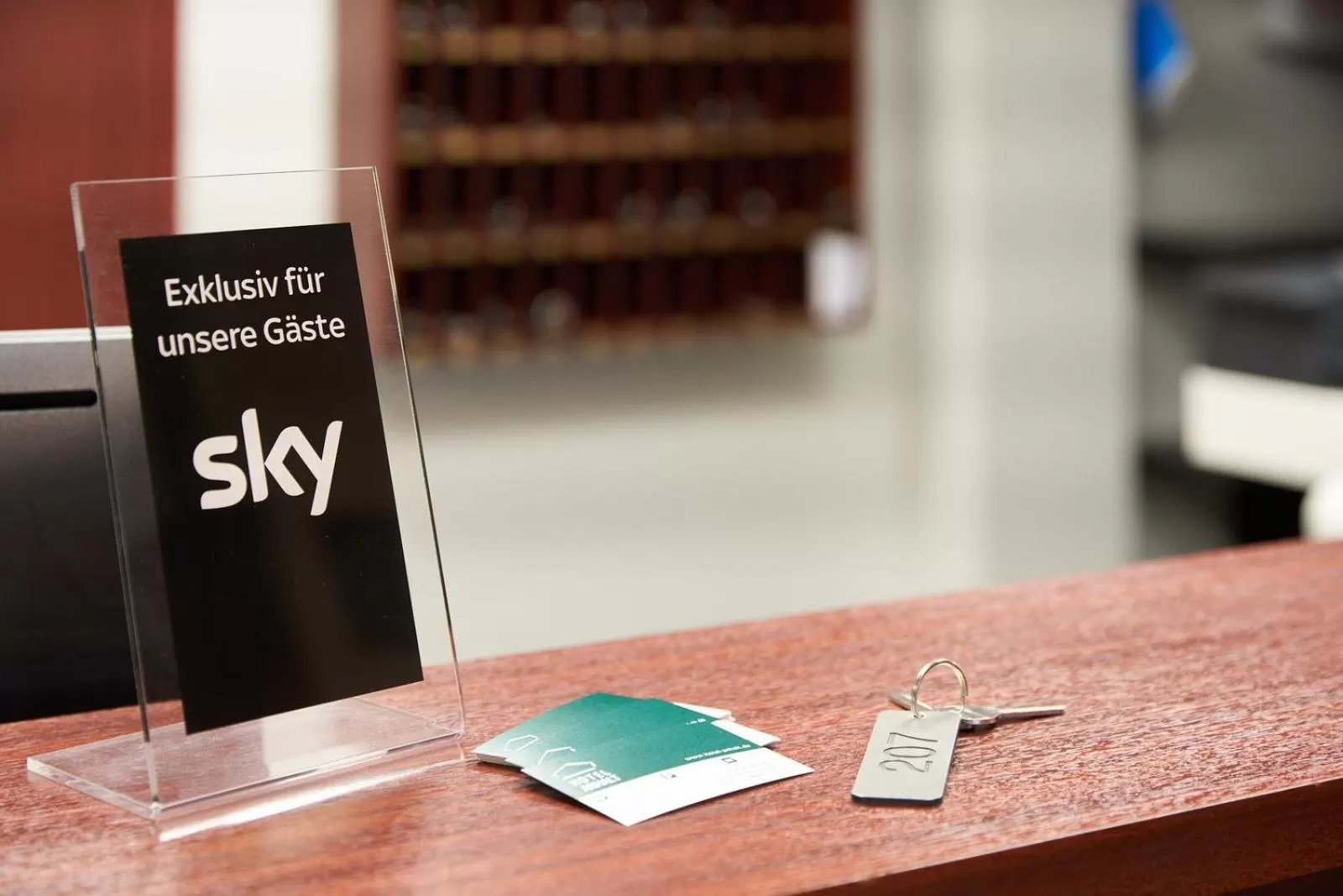 Lobby or reception in Hotel Anhalt