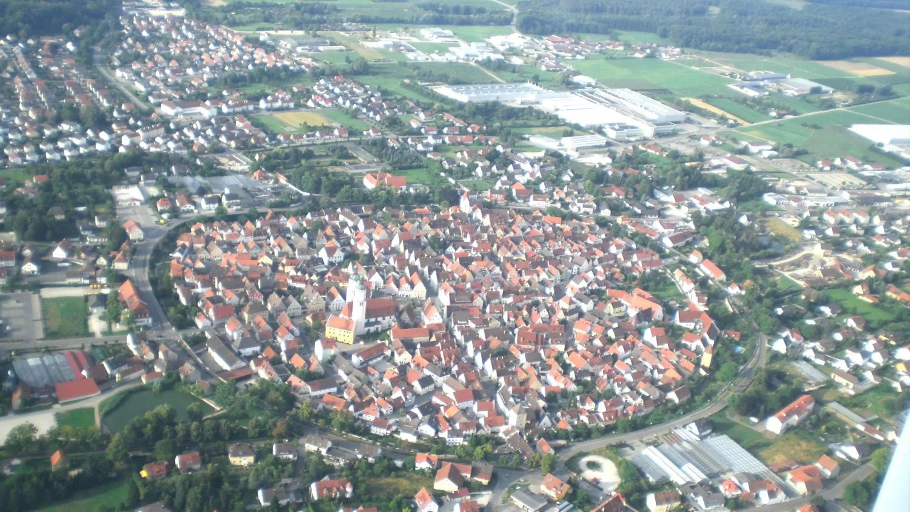 Bird's eye view in Landhotel Weißer Hahn