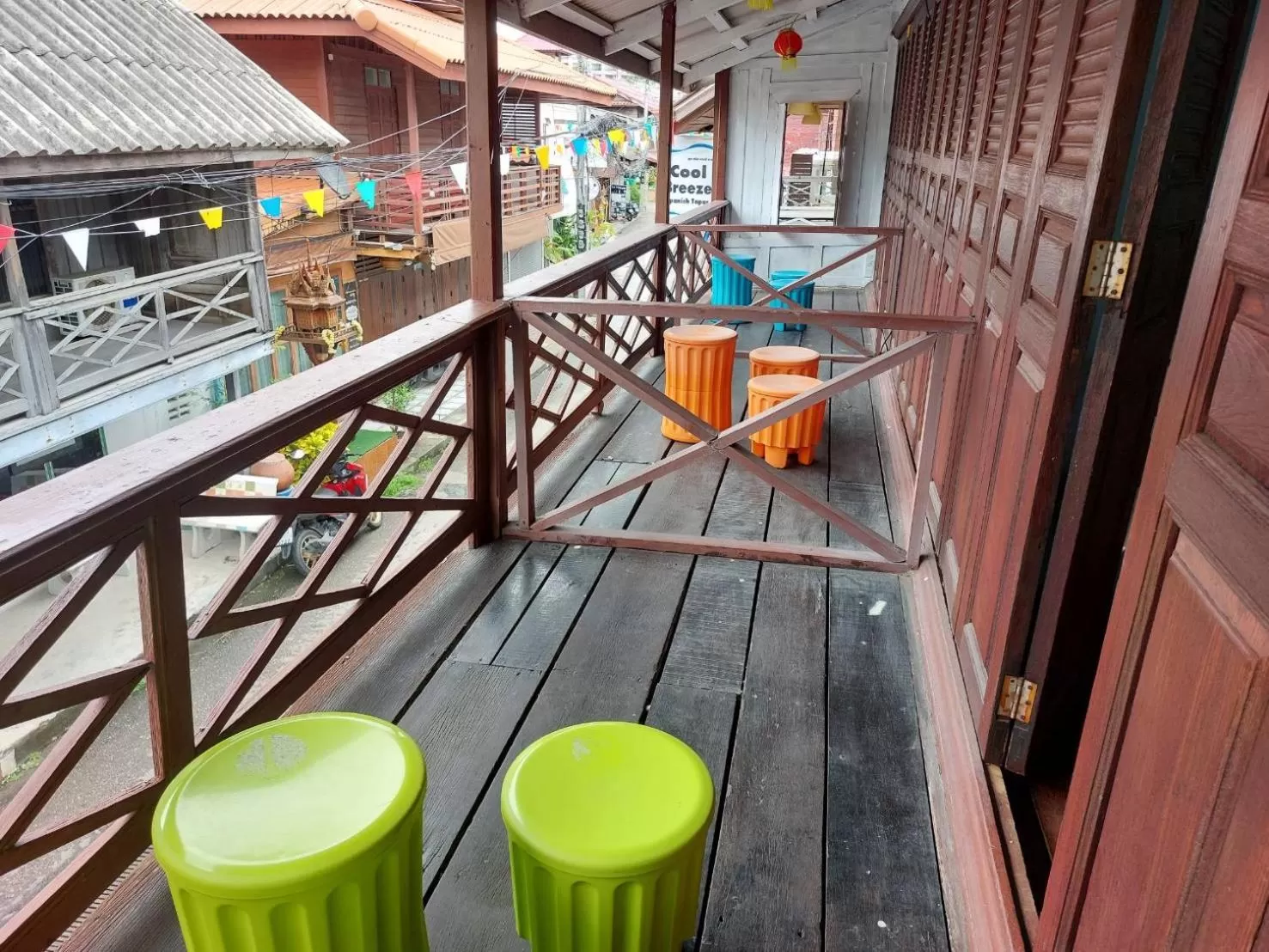 View (from property/room), Balcony/Terrace in MANDARIN LODGE by victor