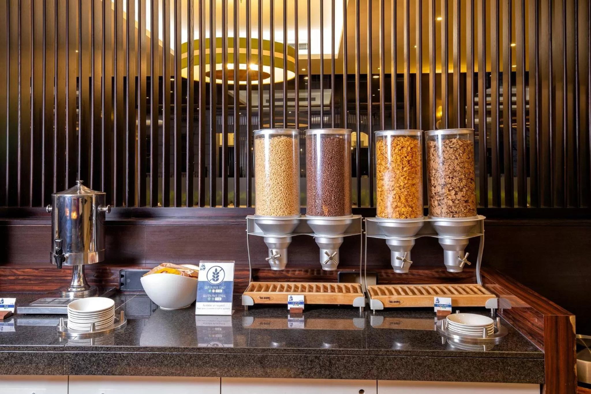 Buffet breakfast in President Hotel