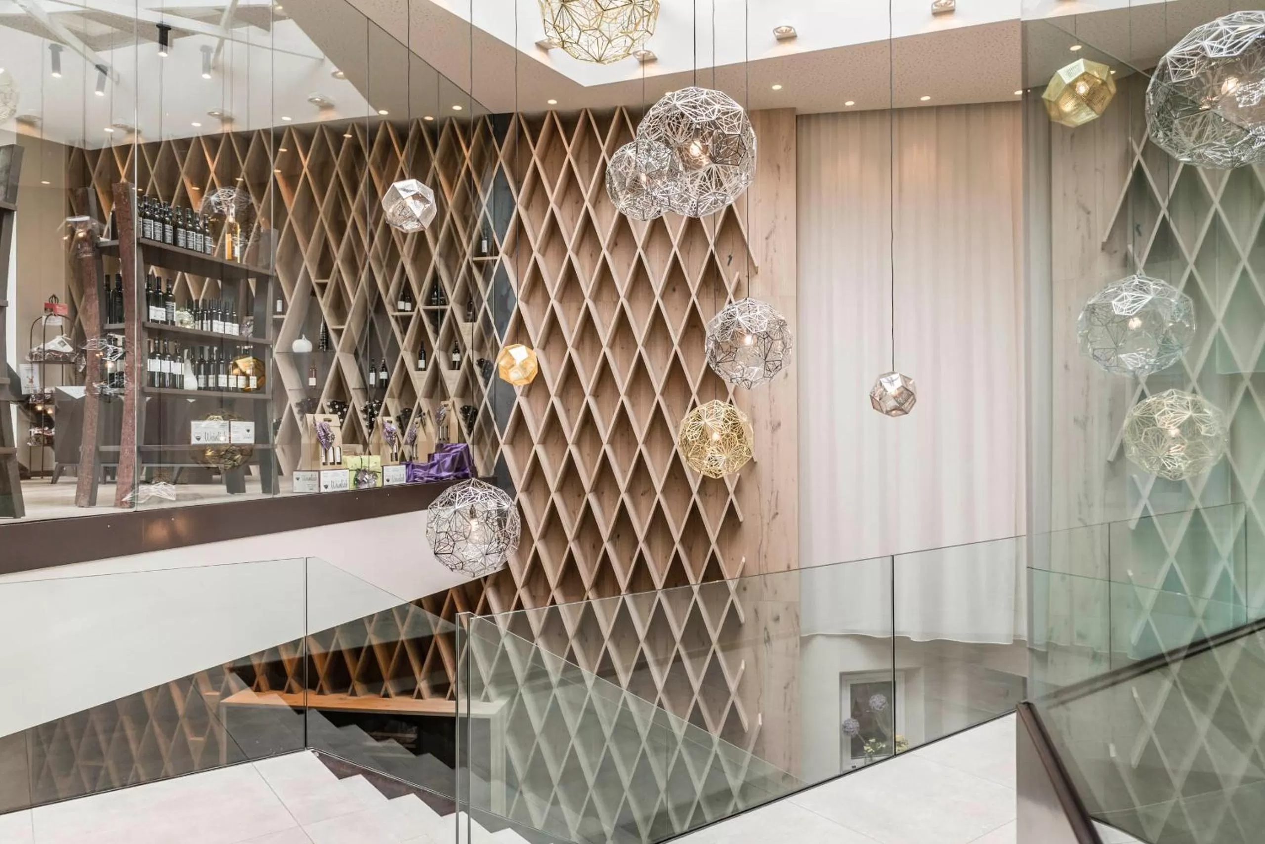 Decorative detail in Hotel Rosengarten (Schenna Resort)