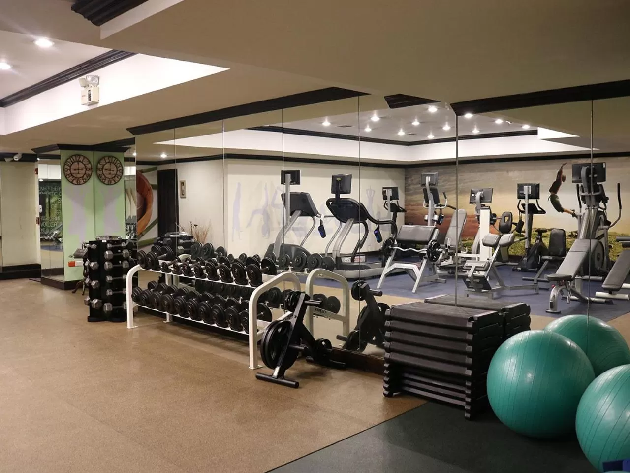 Fitness centre/facilities in Camino Real Antigua