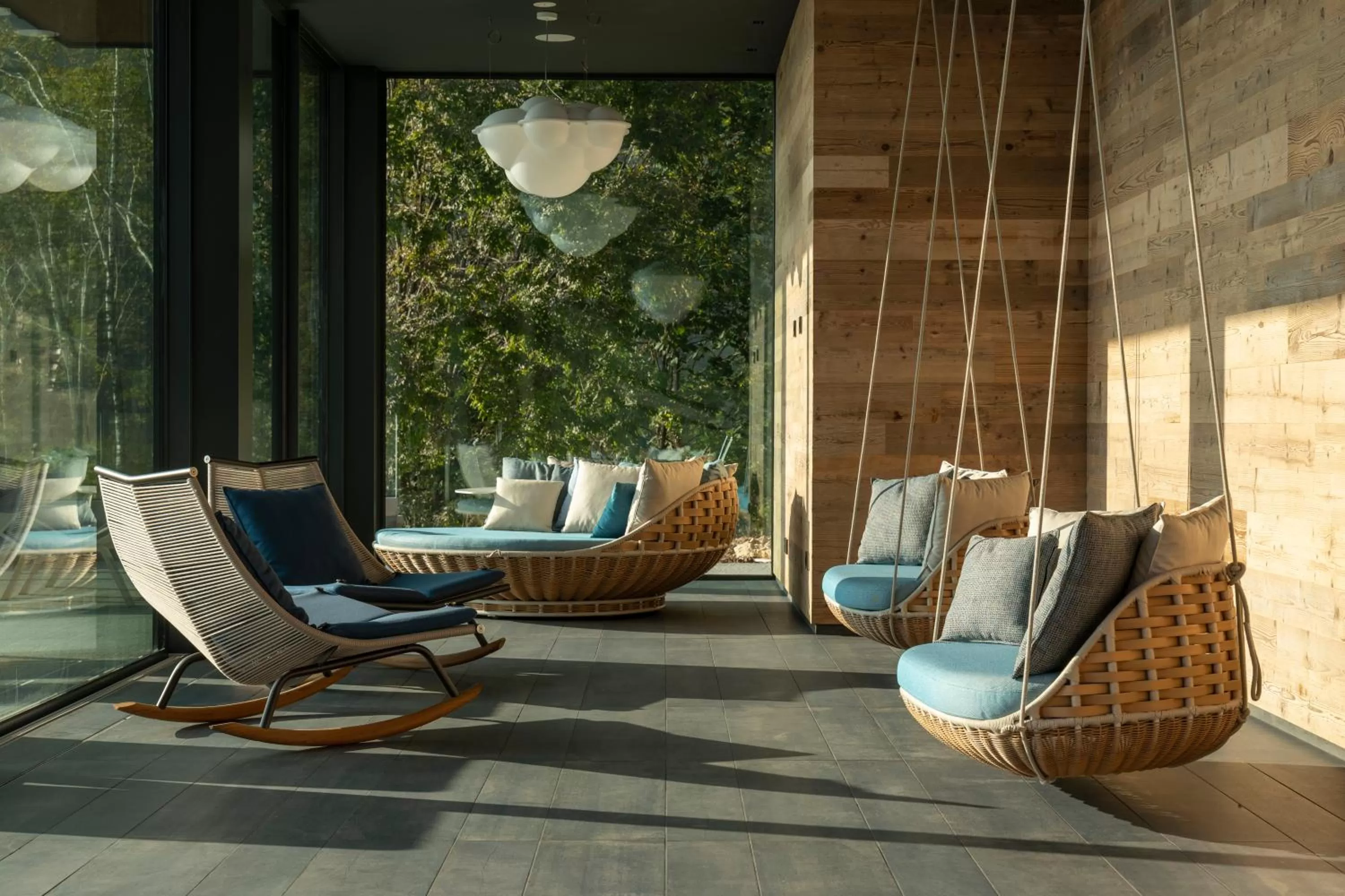 Sauna in Phi Hotel Piajo