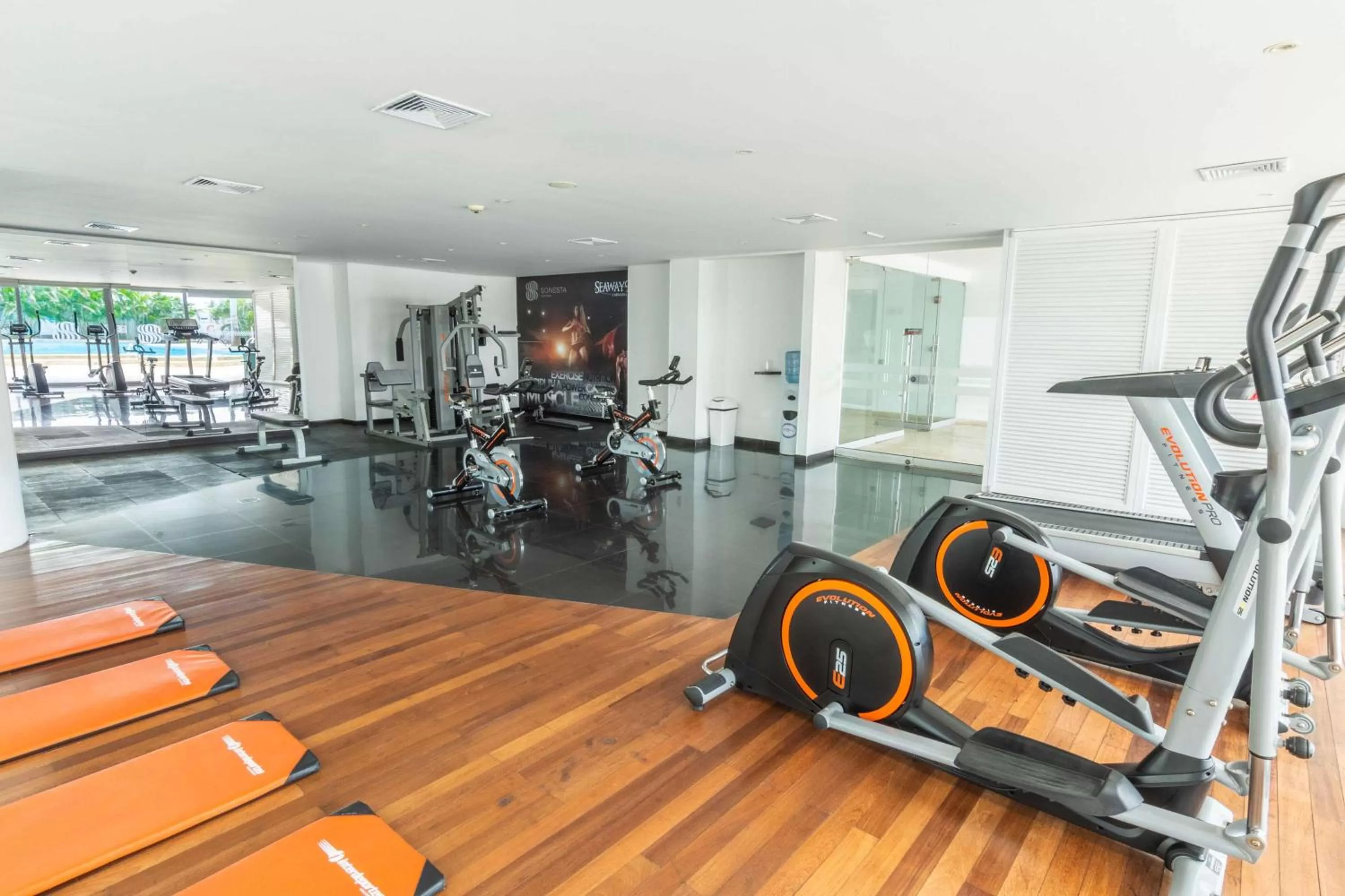 Fitness centre/facilities in Sonesta Hotel Cartagena