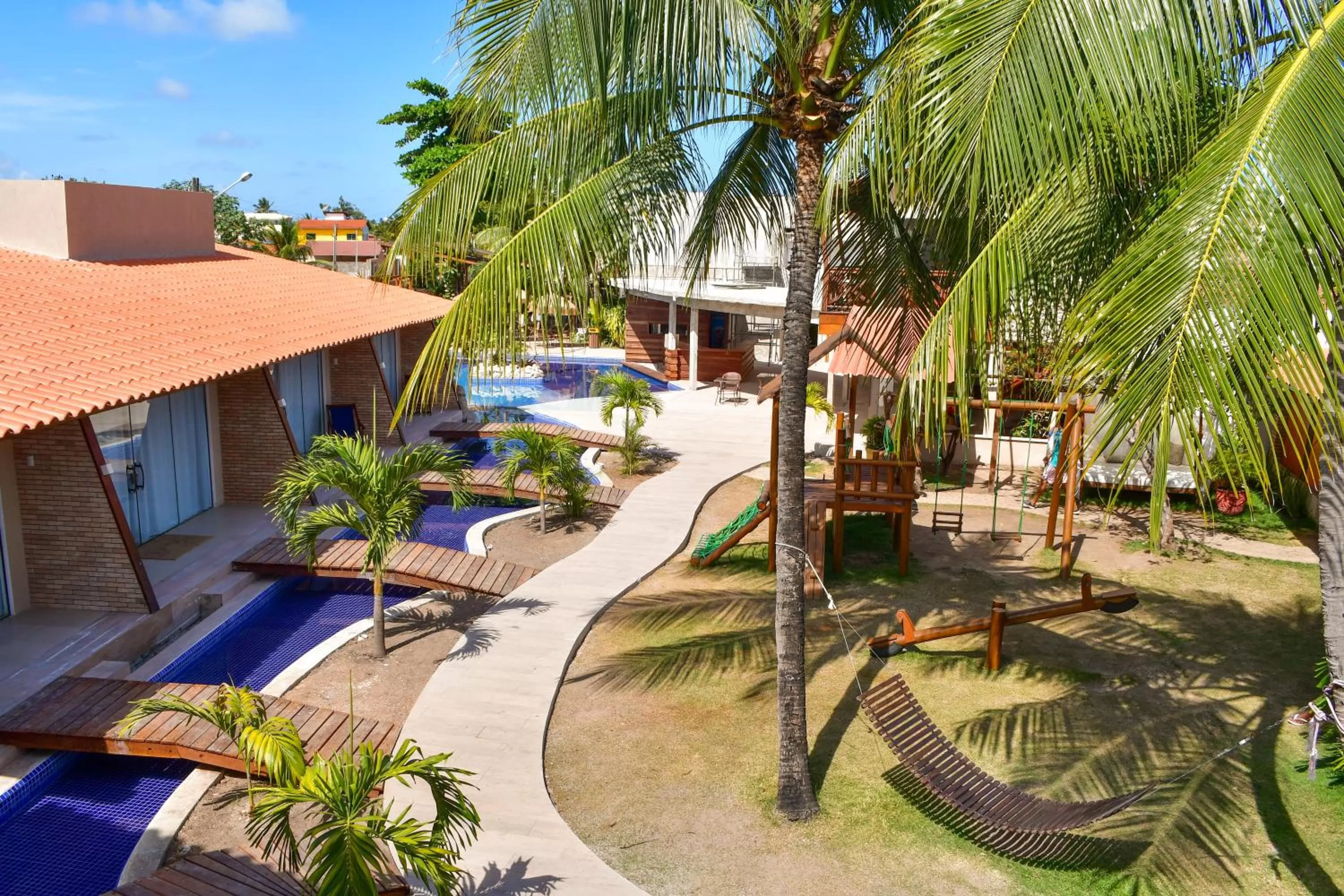 Pool View in Pousada Sol e Mar