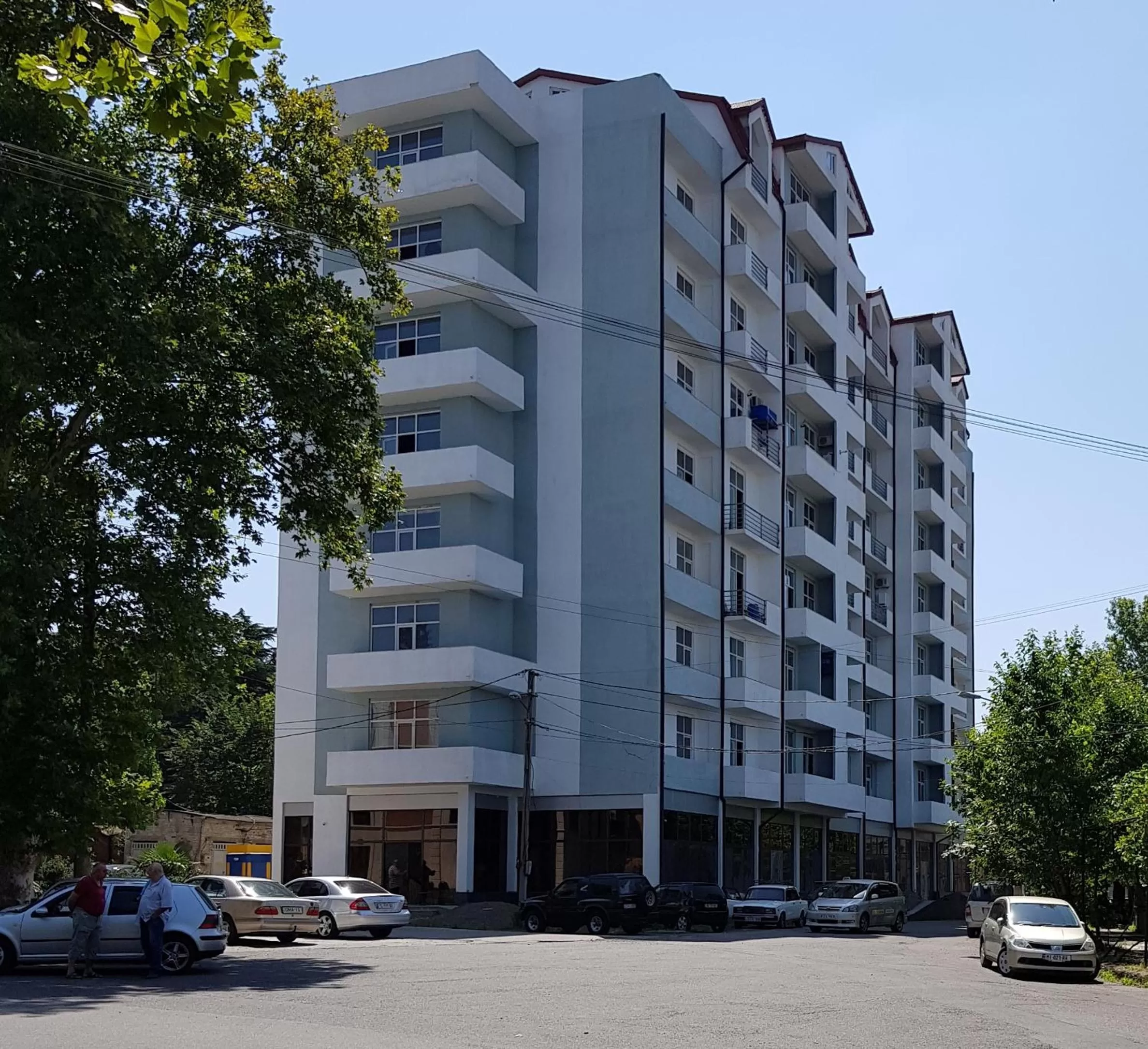 Property building in Happy Stay Hotel