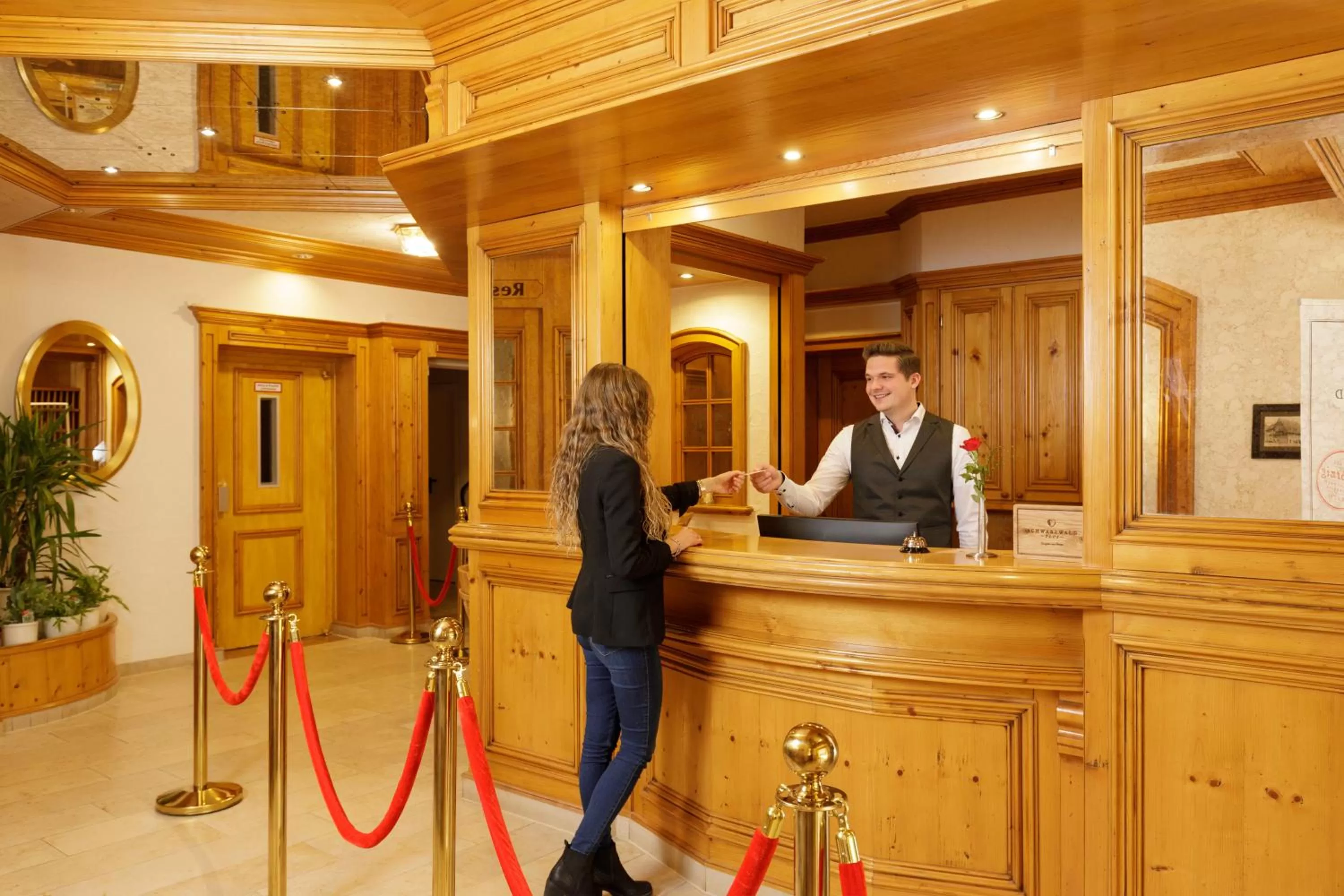 Lobby or reception, Guests in Hotel Rose
