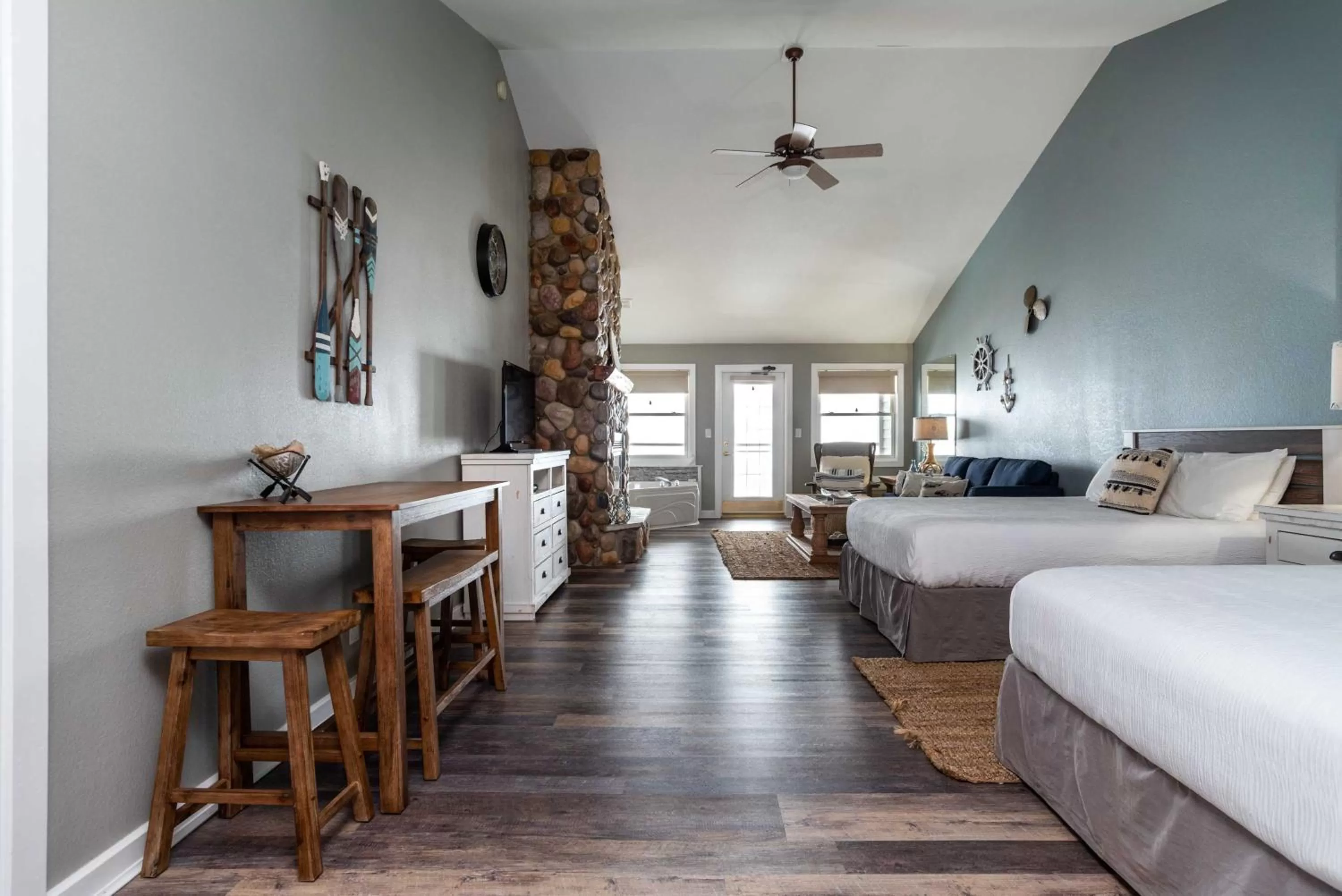 Bed in Quarterdeck Resort